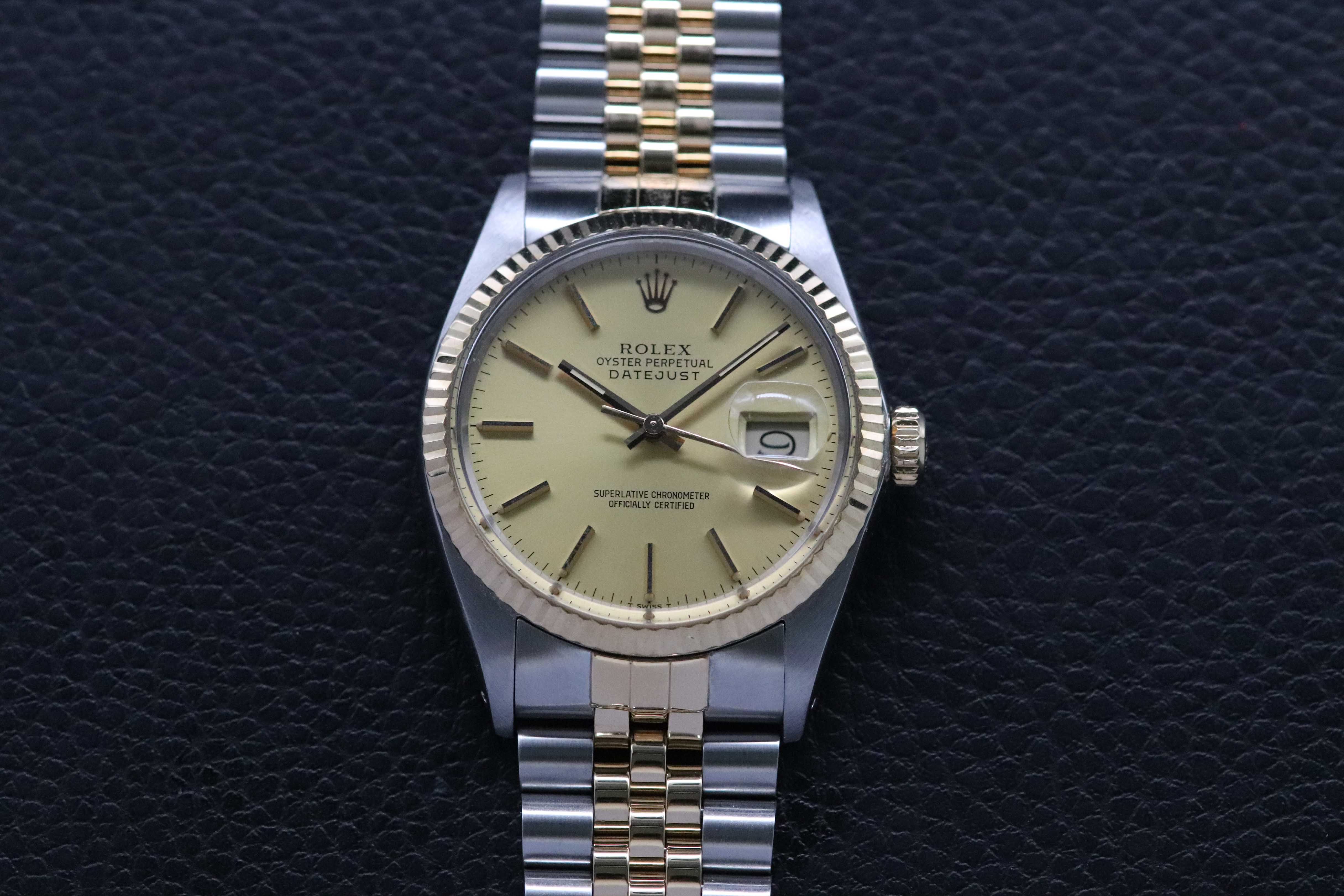Rolex Datejust 16013 Complete Set 1986 Box + Papers