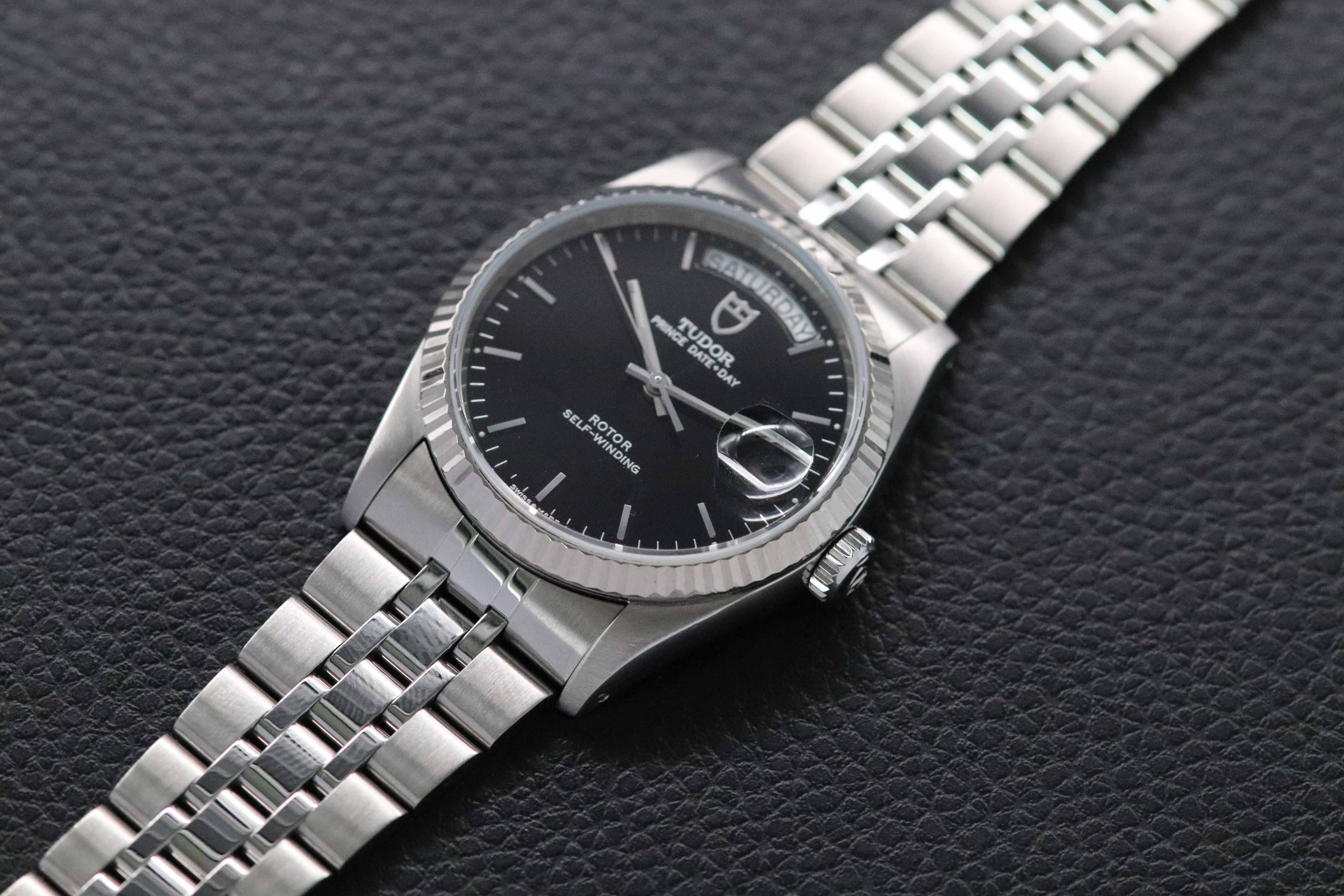 Tudor Prince Date-Day 76214 Black Dial 2008