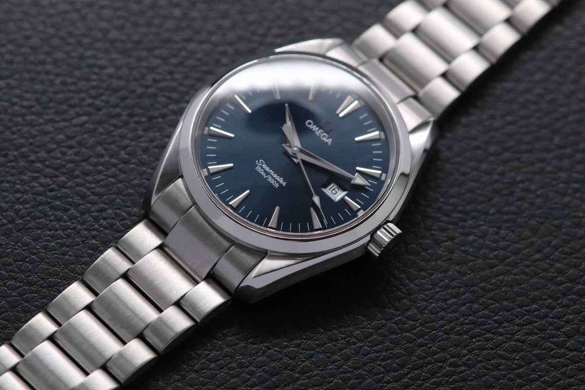 Omega Seamaster Aqua Terra 2517.80 Blue Dial 1998