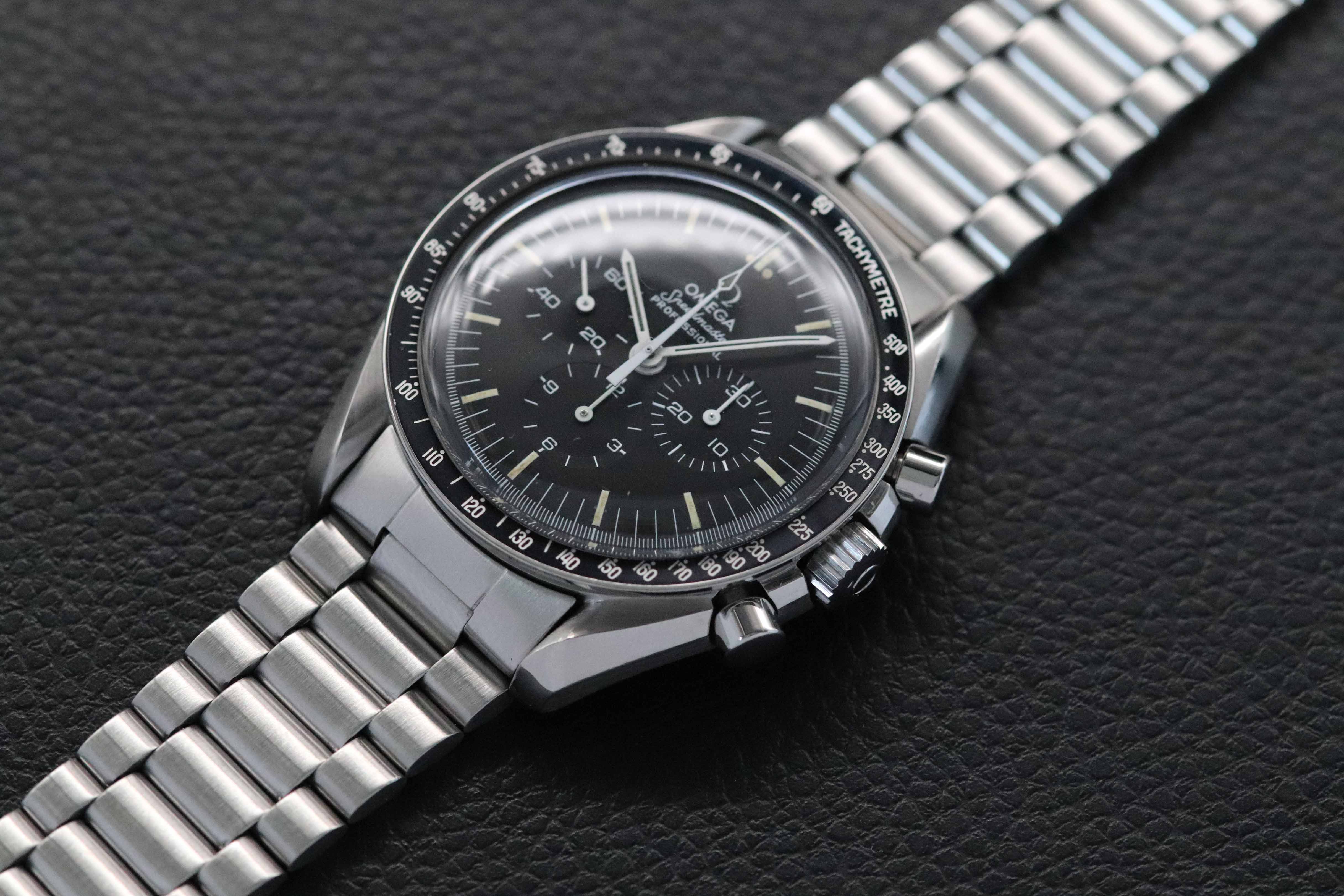 Omega Speedmaster Professional Moonwatch 145.0022 Black Dial 1984