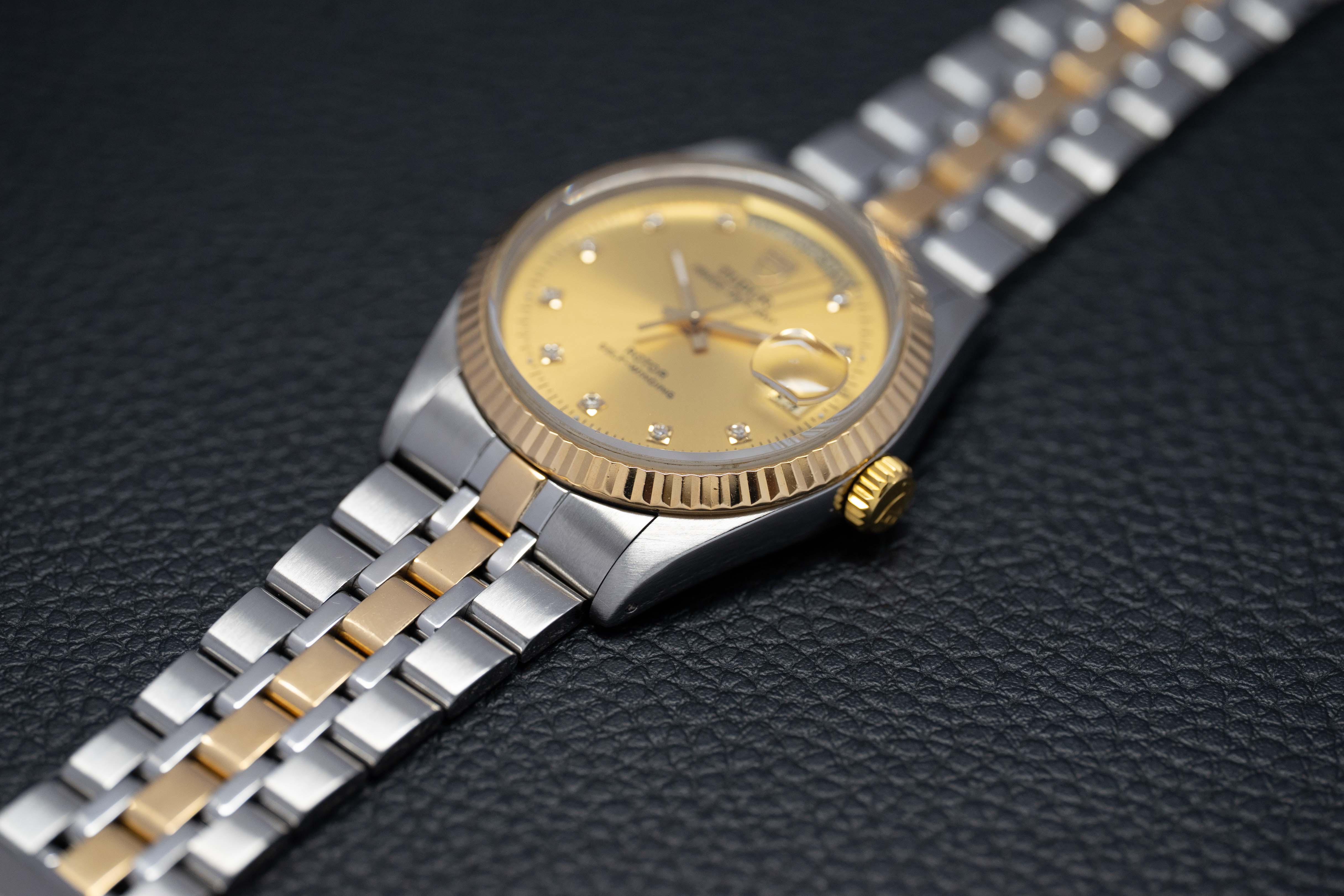 Tudor Prince Day Date 76213 Diamonds 2001