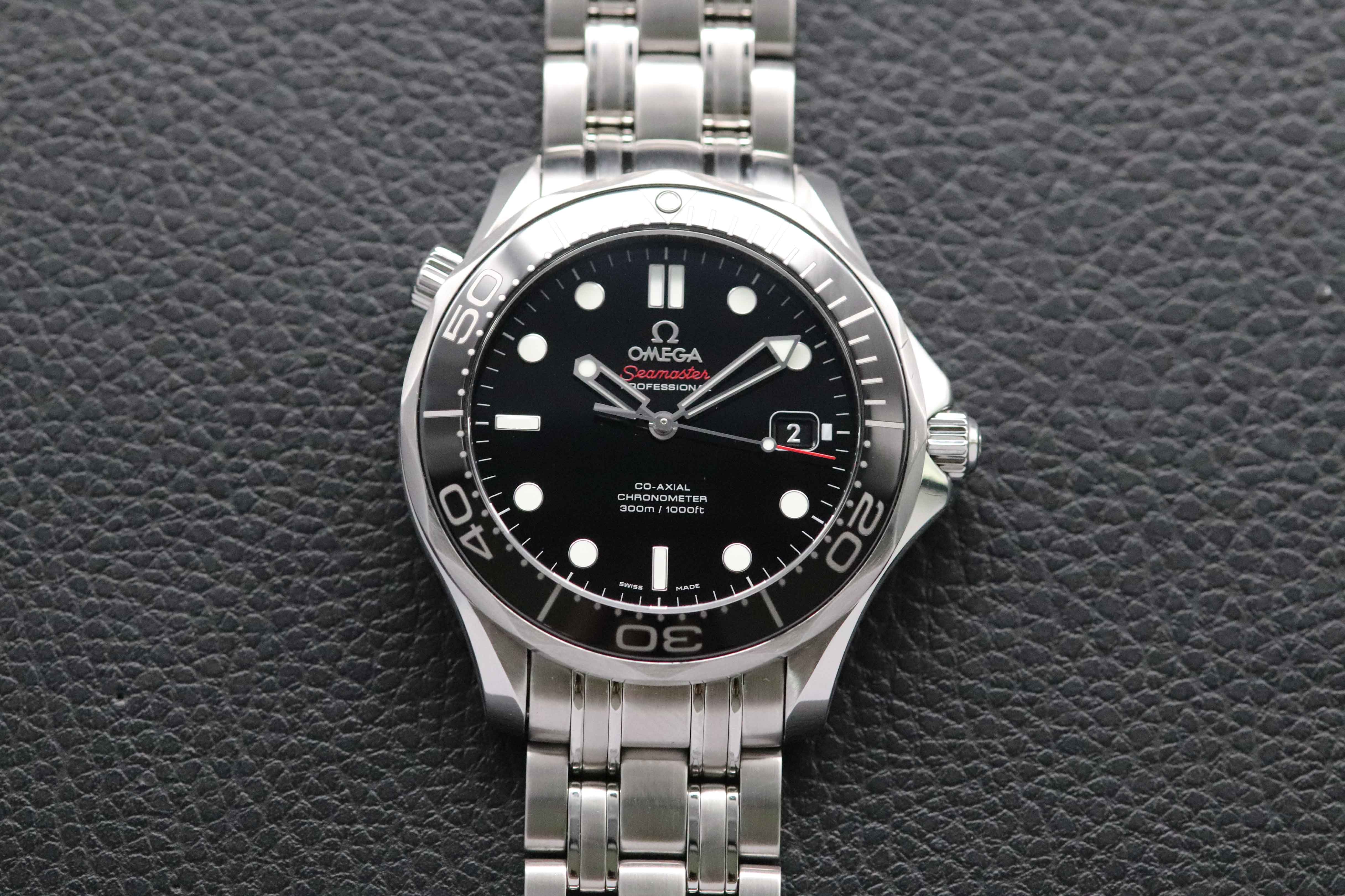 Omega Seamaster 300 212.30.41.20.01.003 Complete Set 2016 Box + Papers