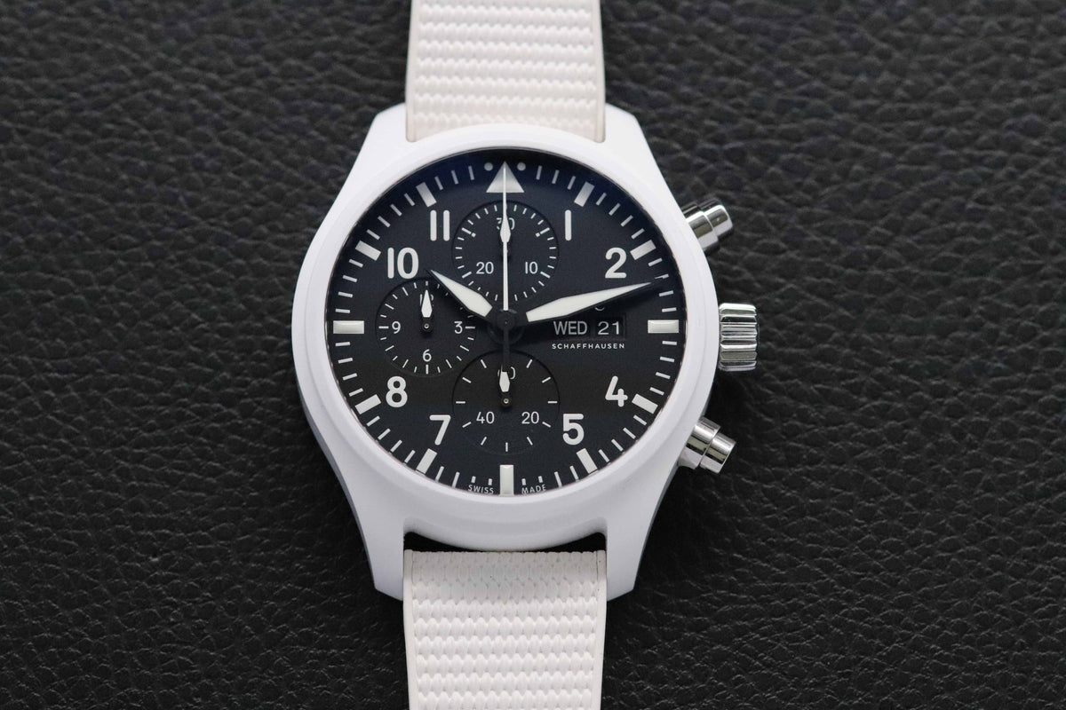 IWC Pilot's Watch Chronograph Top Gun IW389105 Fullset 2024 Box+Papers