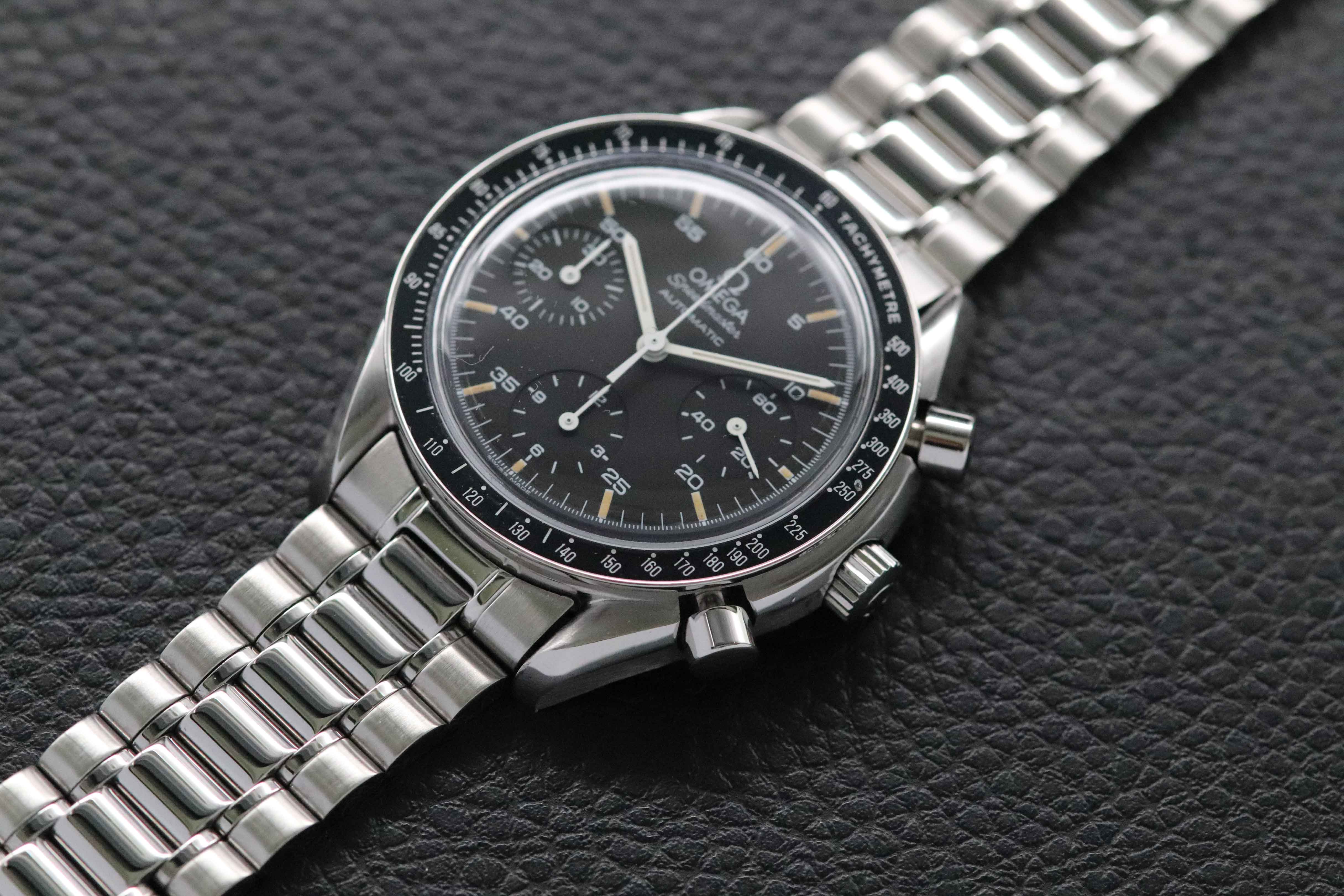 Omega Speedmaster Ridotto 3510.50 Quadrante Nero 1989