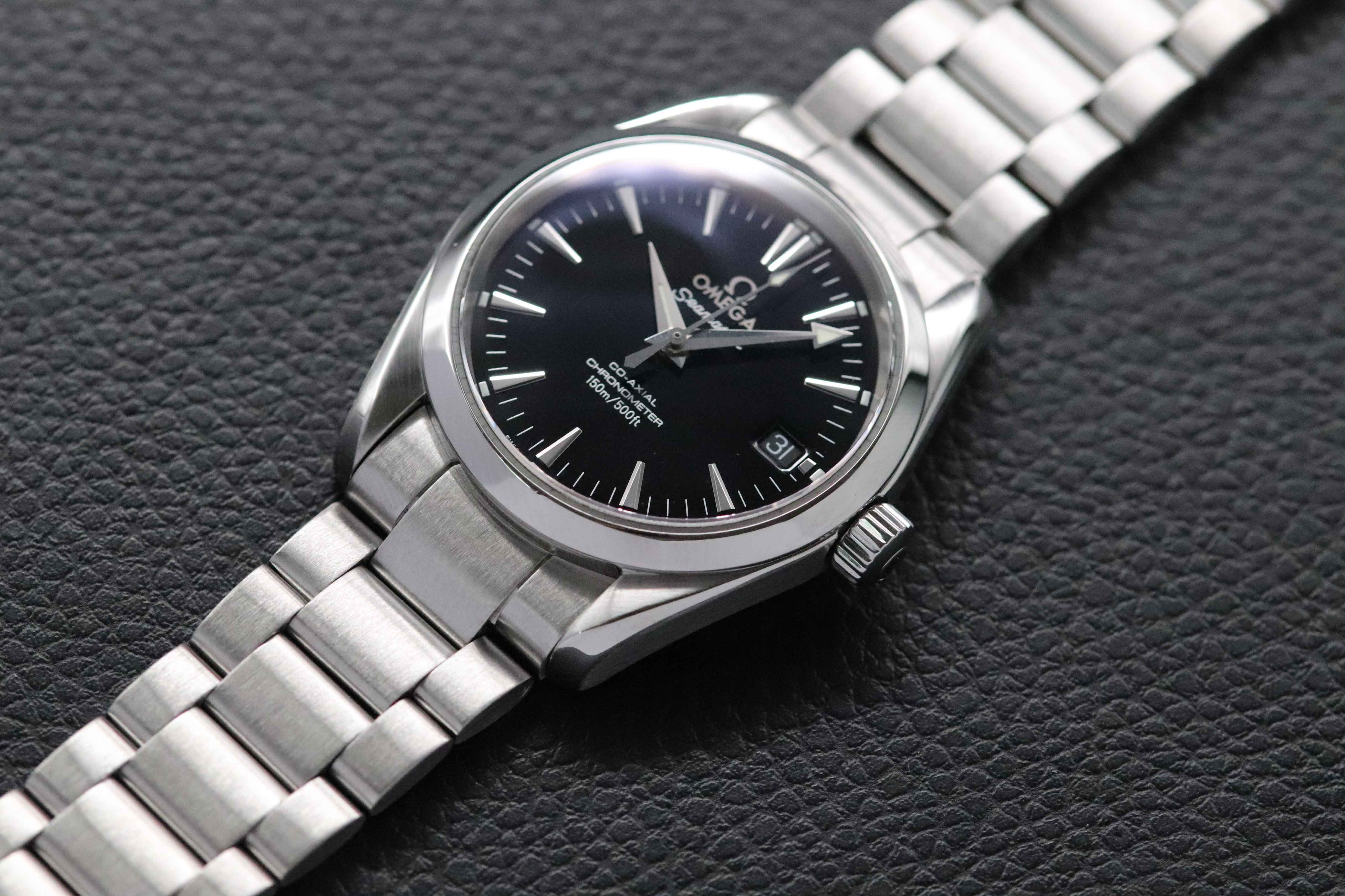 Omega Seamaster Aqua Terra 2504.50 Black Dial 2006