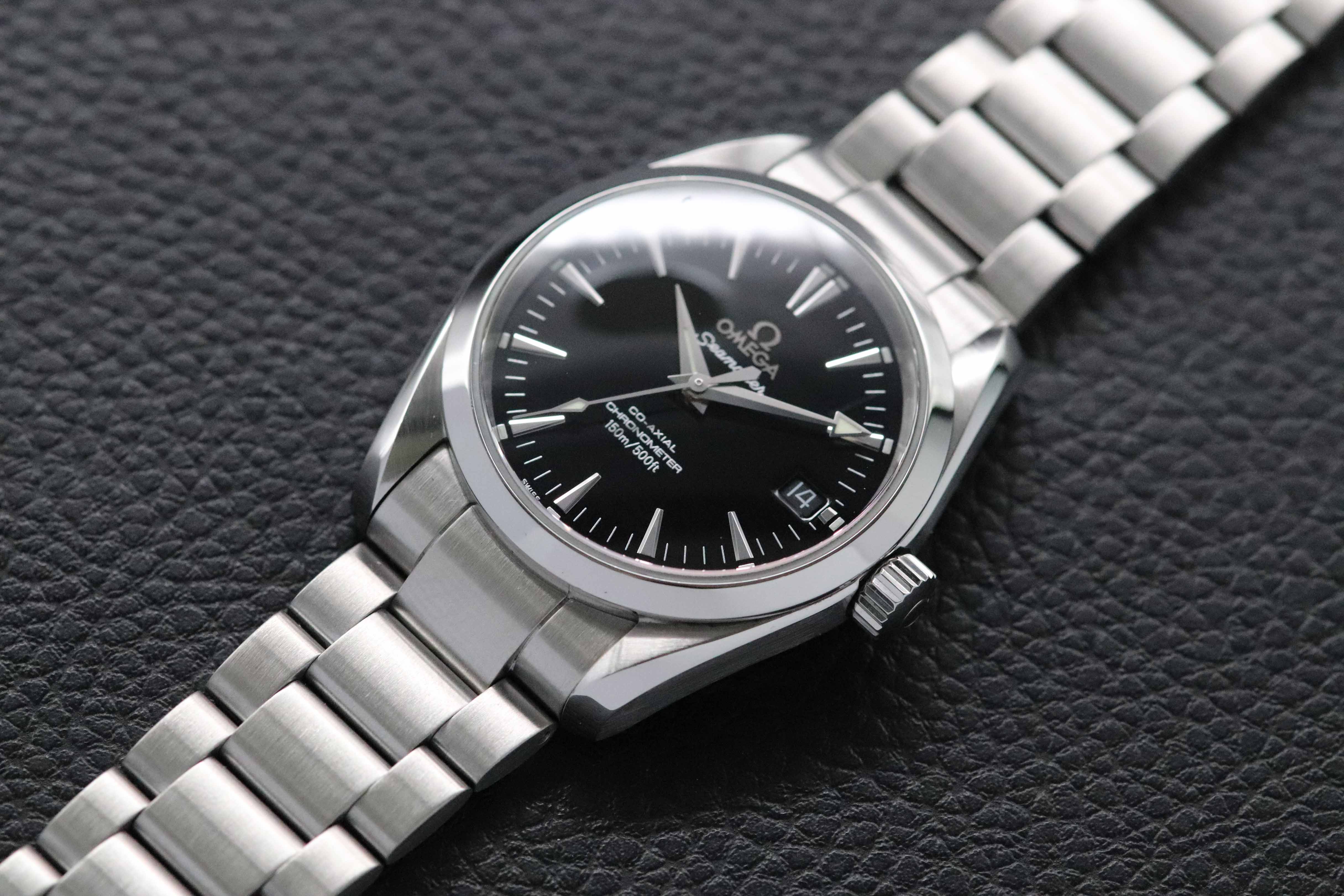 Omega Seamaster Aqua Terra 2504.50 cadran noir 2006