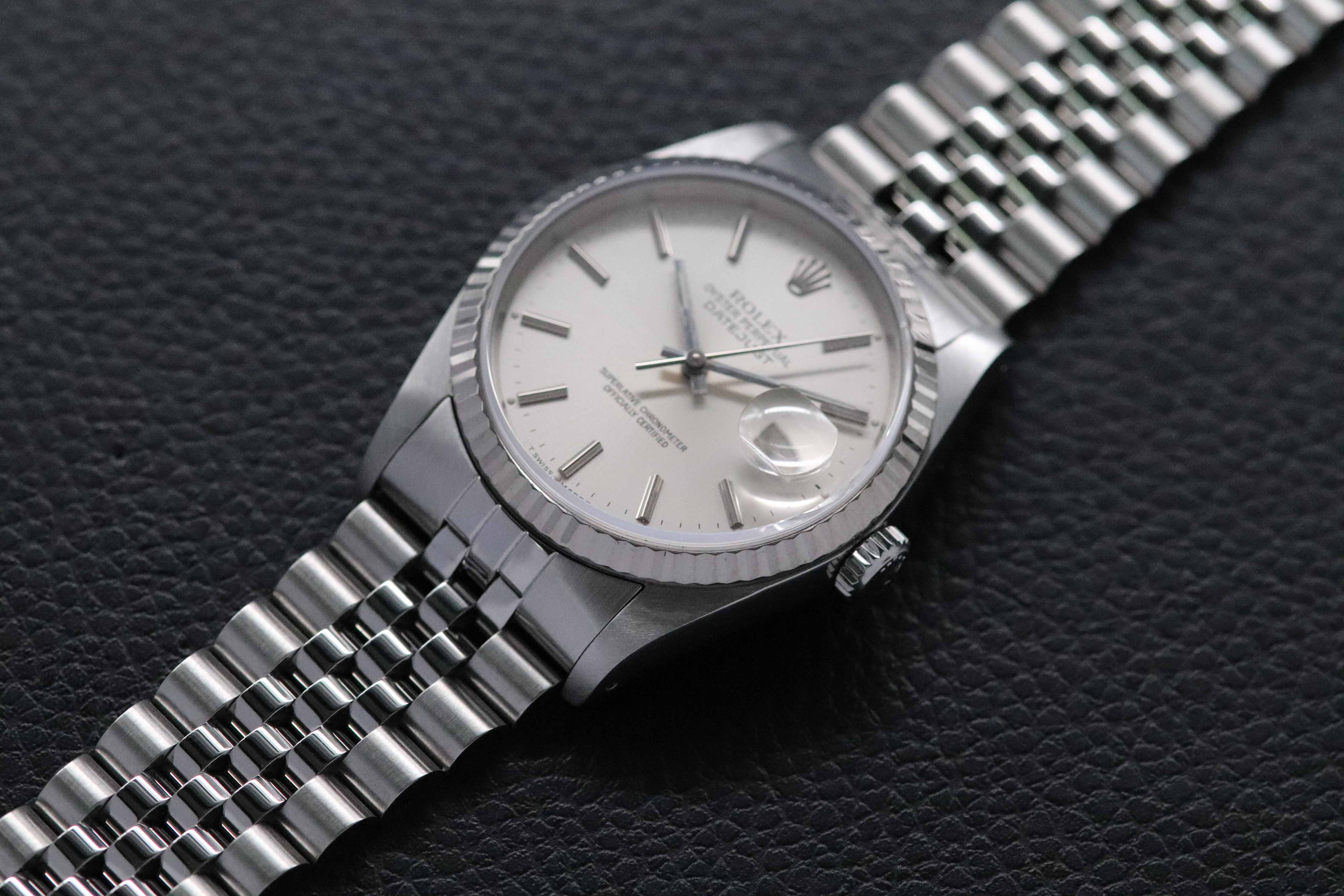 Rolex Datejust 16234 with Silver Dial, 1990