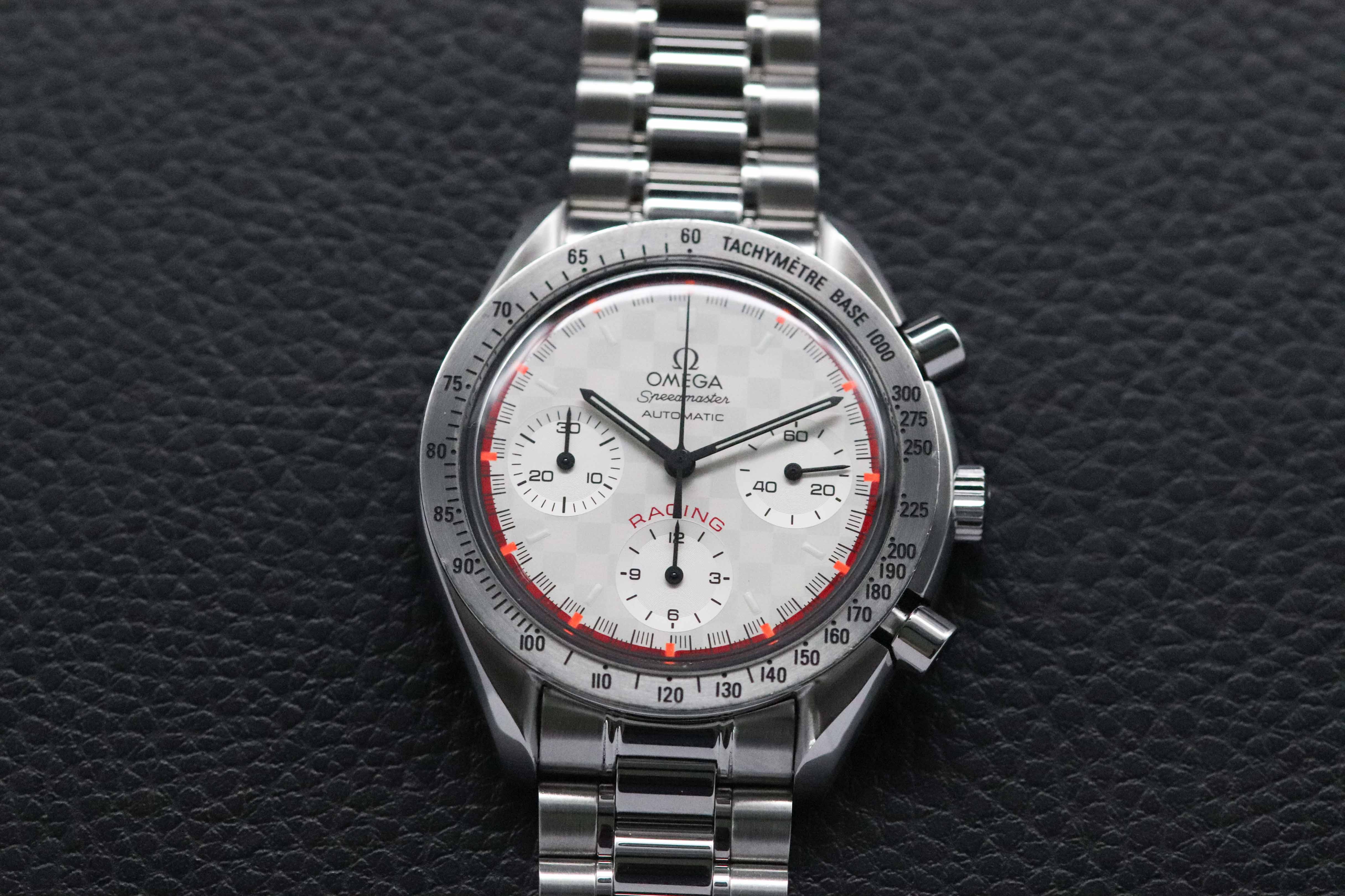 Omega Speedmaster Racing Michael Schumacher 3517.30 FULLSET 2001 Scatola + PAPERS