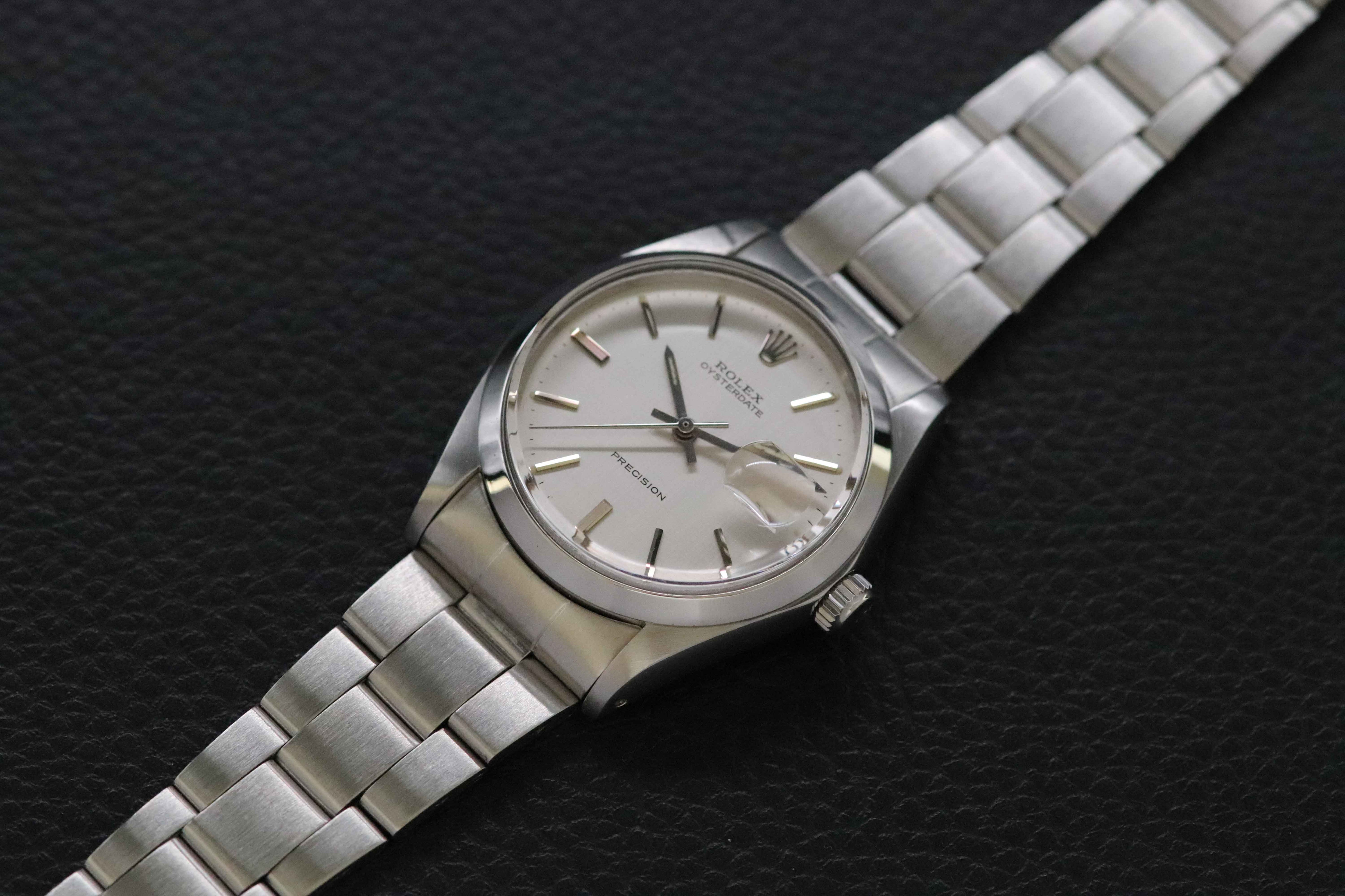 Rolex Oysterdate 6694 Linen Dial 1970