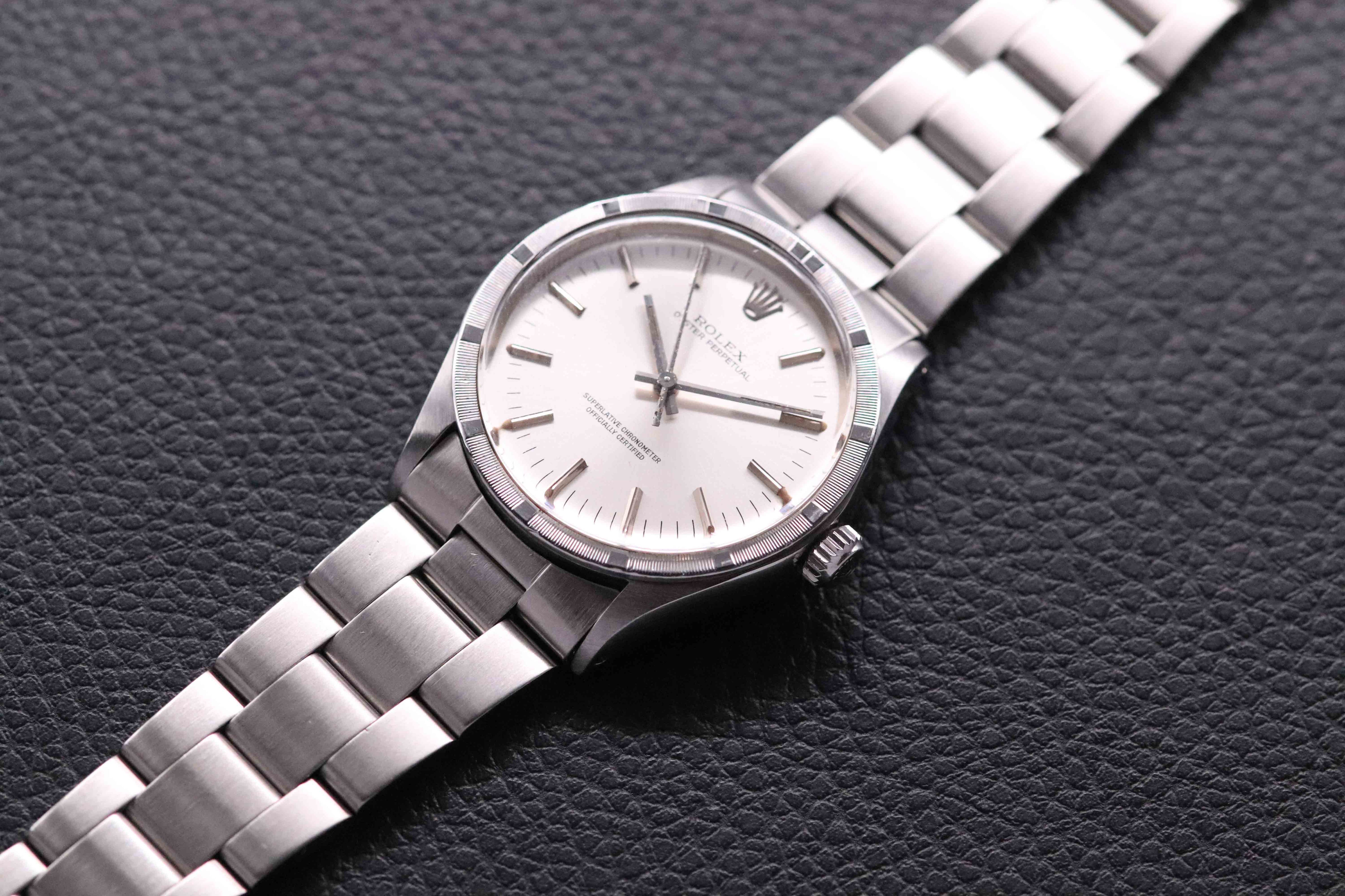 Rolex Oyster Perpetual 1007 Silver Dial 1973