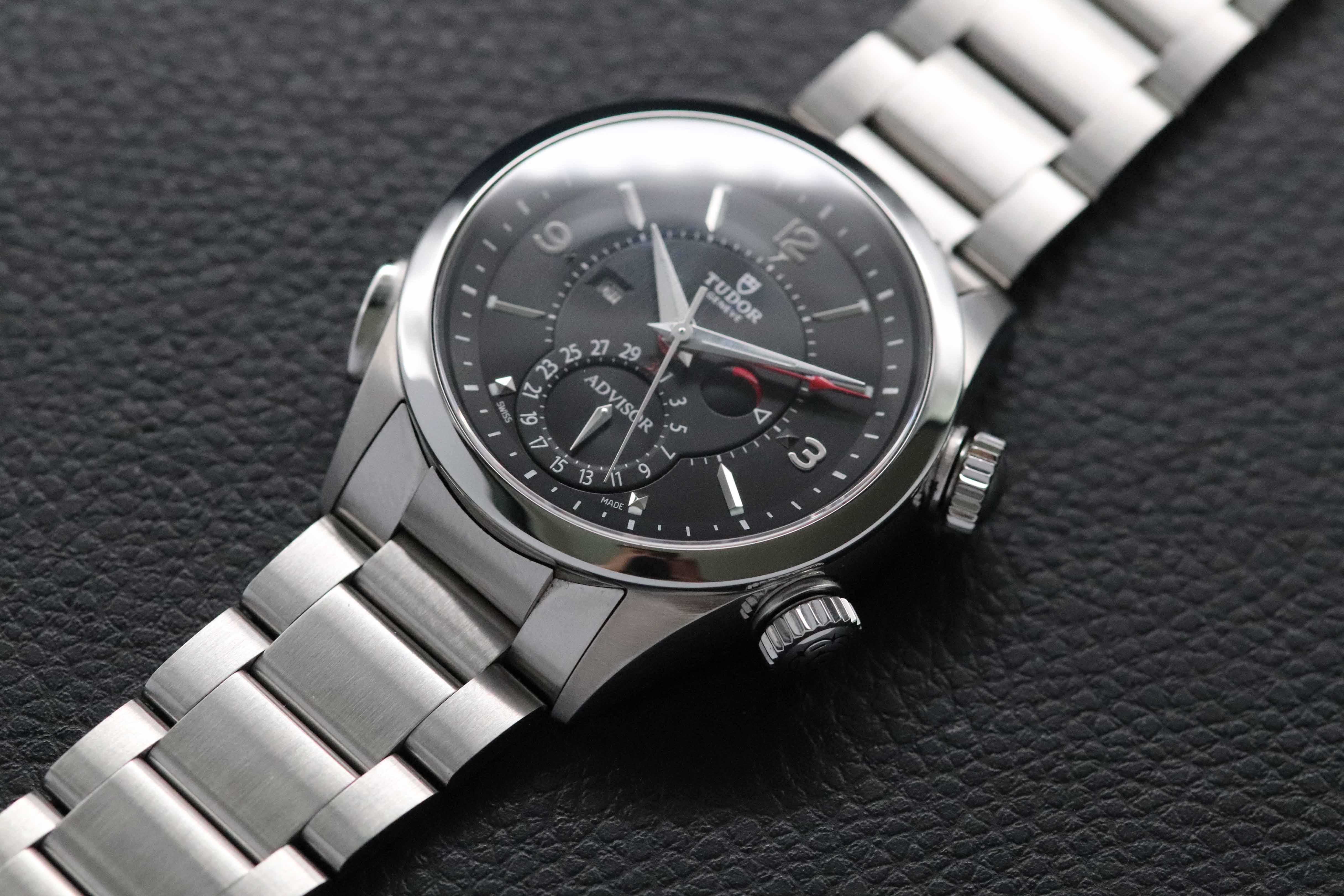 Tudor Heritage Advisor 79620TN Black Dial Papers 2016