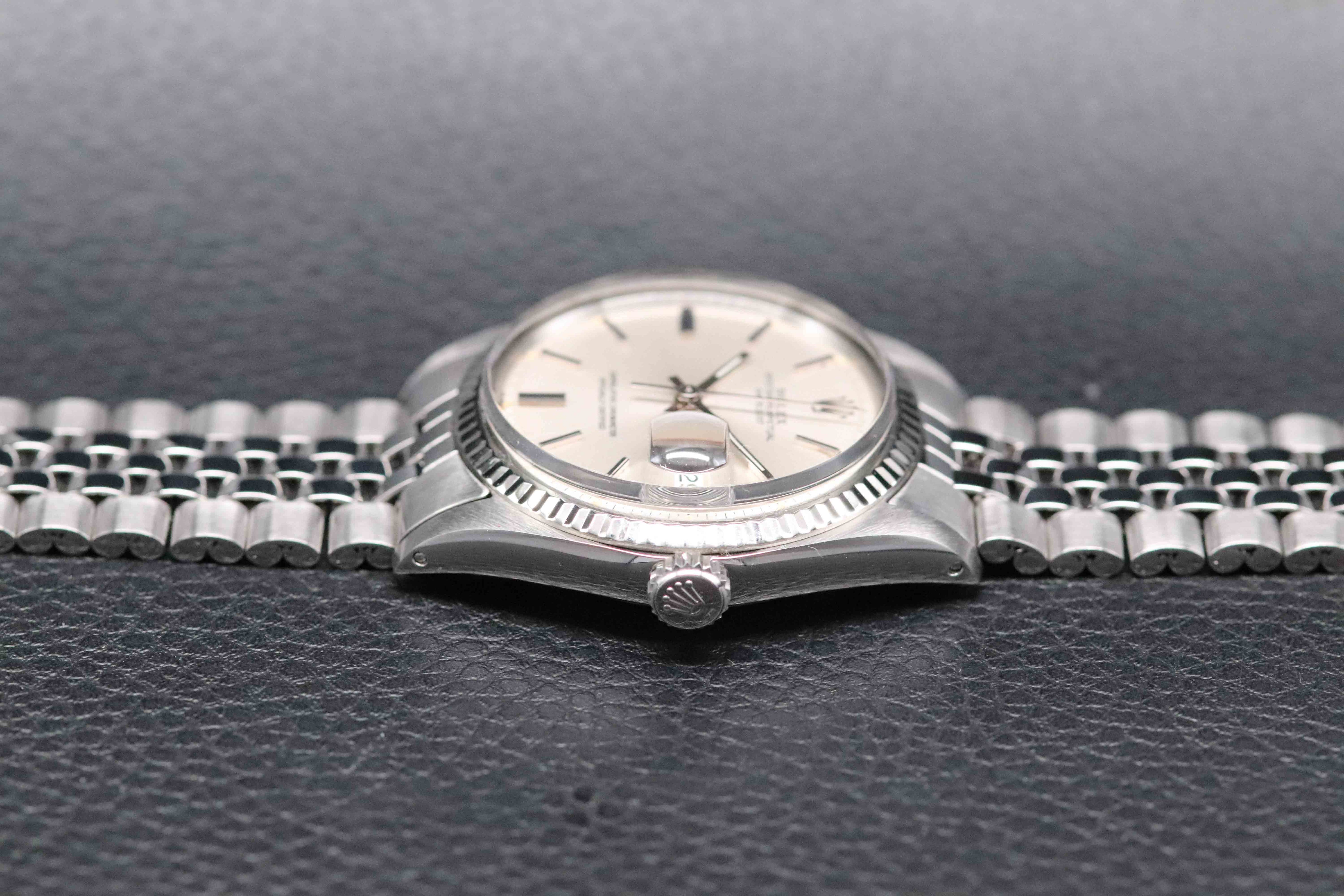Rolex Datejust 1601 Silver Dial 1970