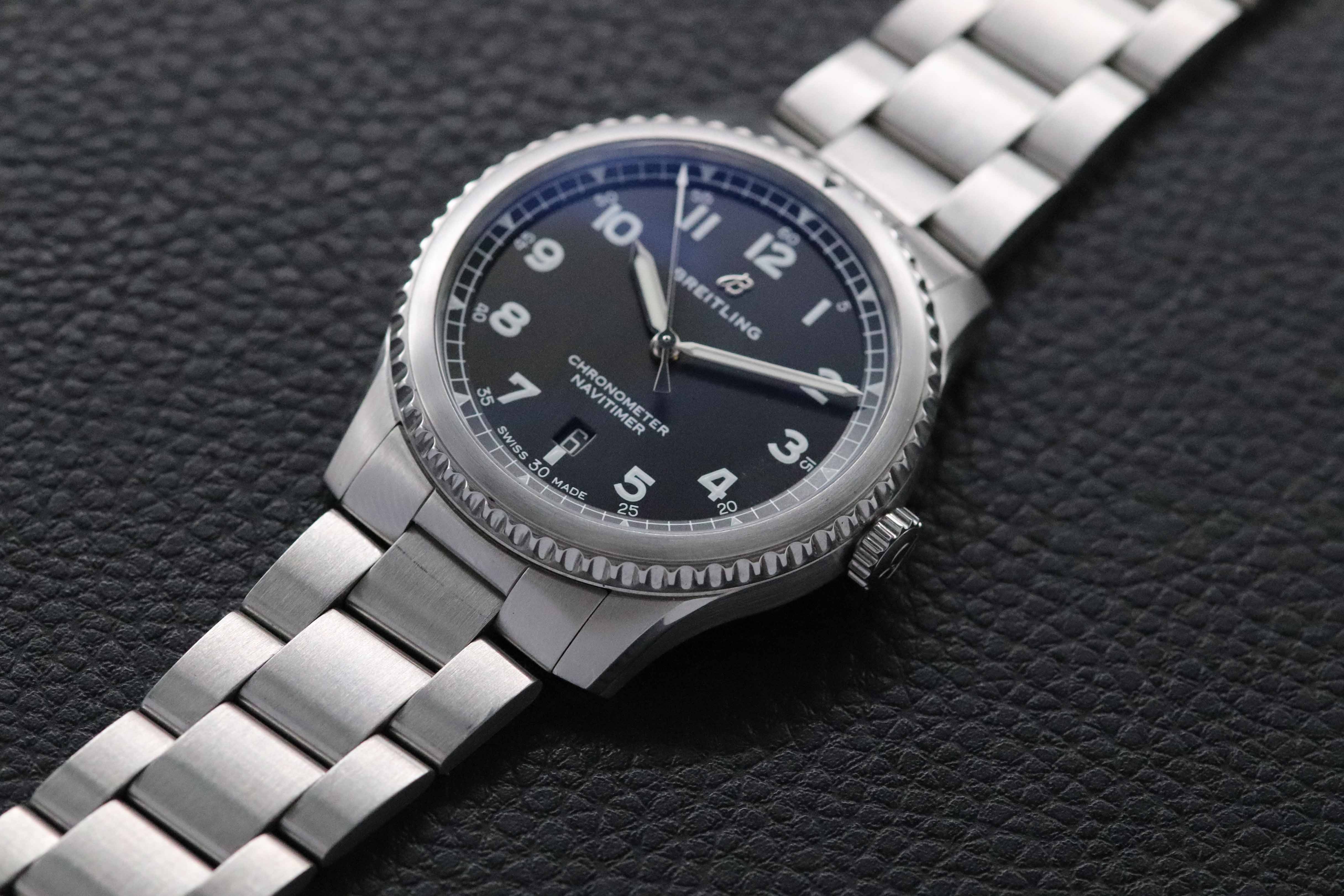 Breitling Aviator 8 Black A17314 Fullset 2019 Box+Papers