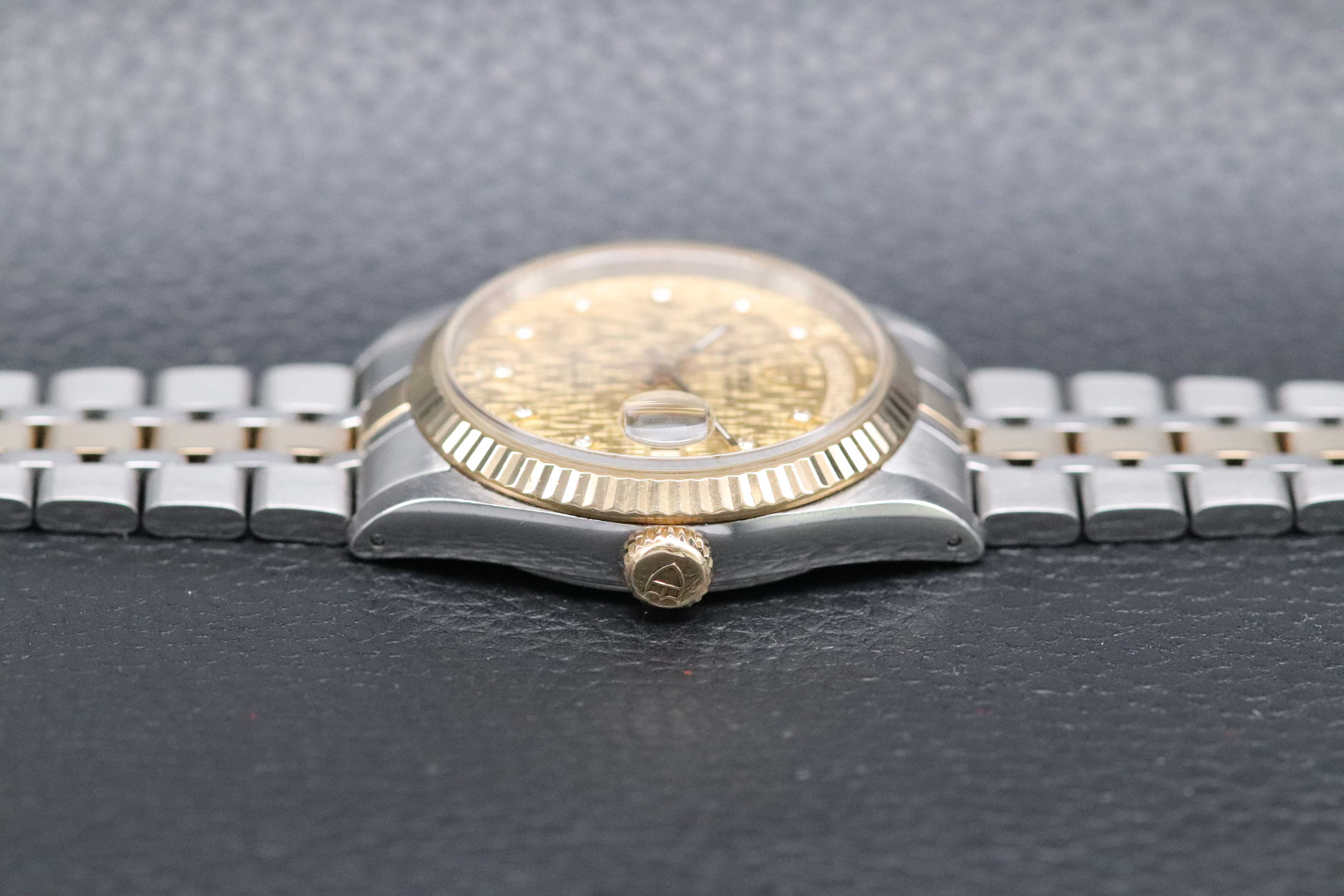 Tudor Prince Date-Day 76213 Gold Dial 2010