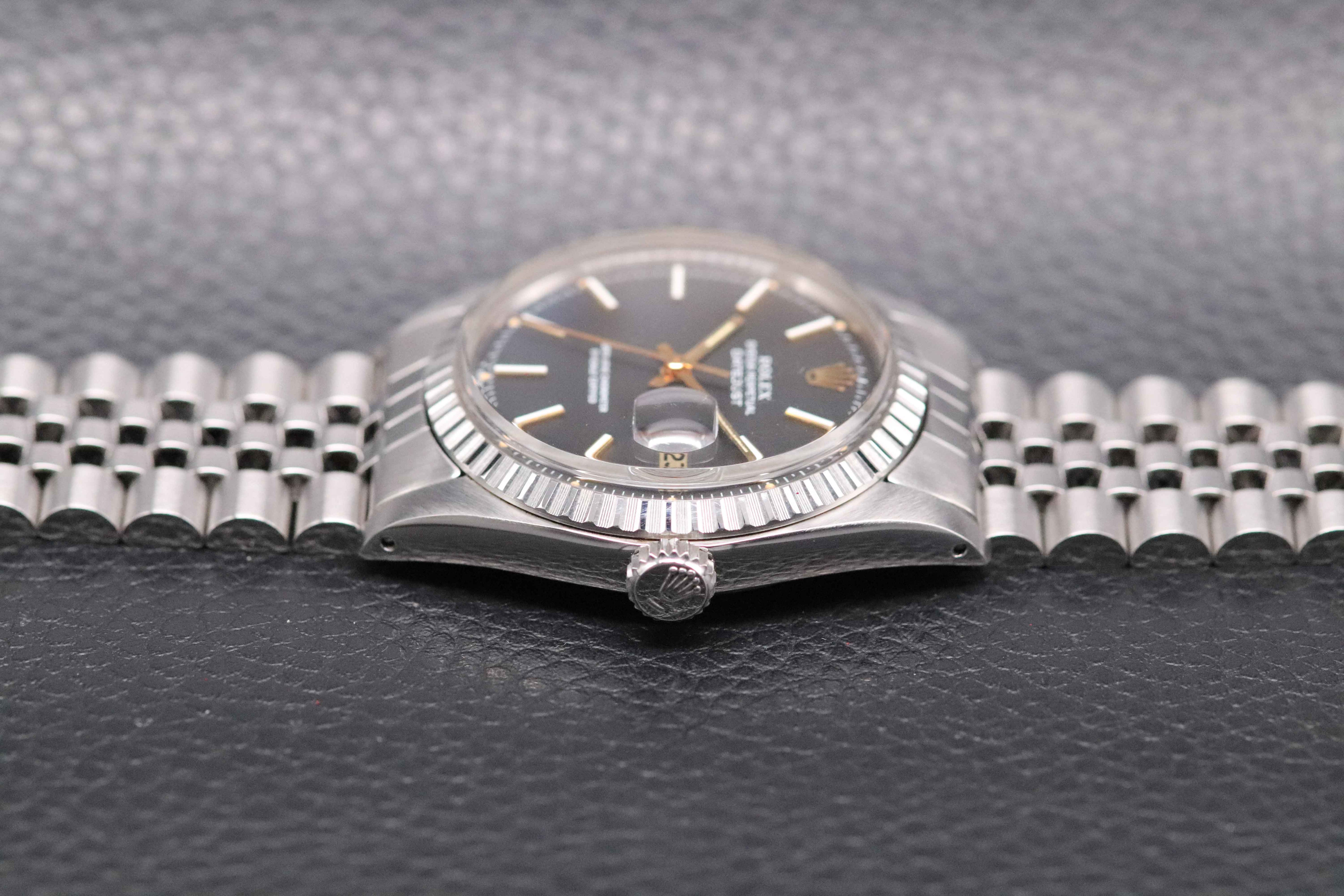 Rolex Datejust 1603 Black Dial 1975