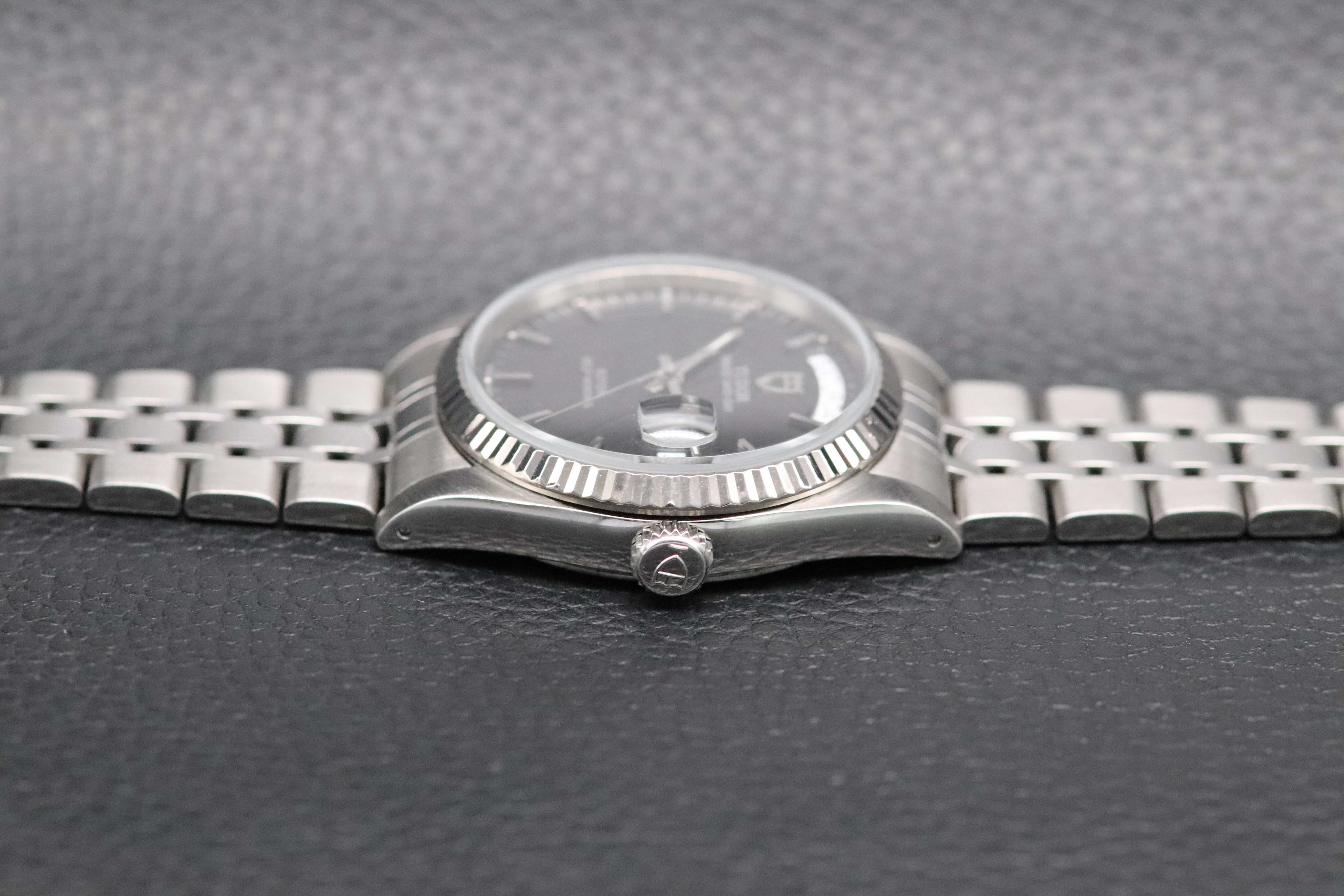 Tudor Prince Date-Day 76214 Black Dial 2008
