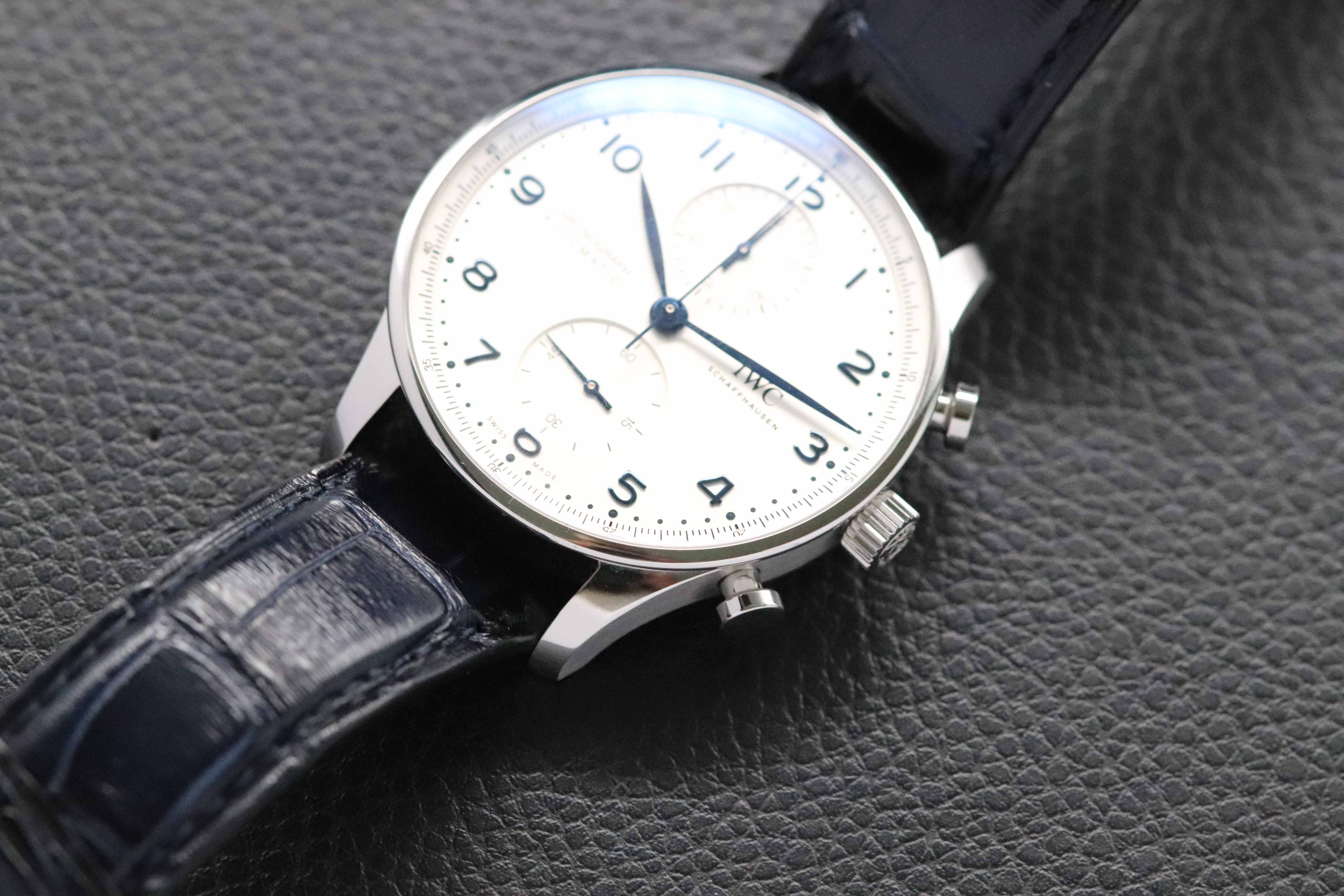 IWC Portugieser Chronograph IW371605 Fullset 2020 Box+Papers