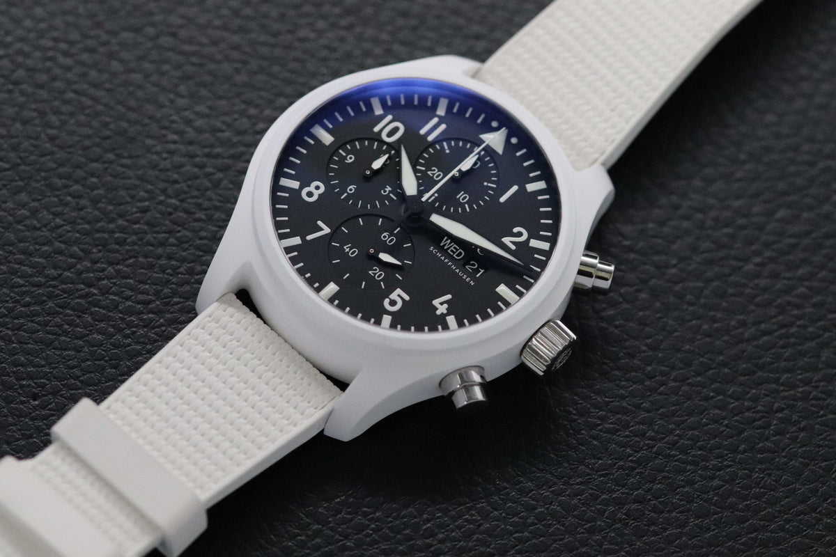 IWC Pilot's Watch Chronograph Top Gun IW389105 Fullset 2024 Box+Papers
