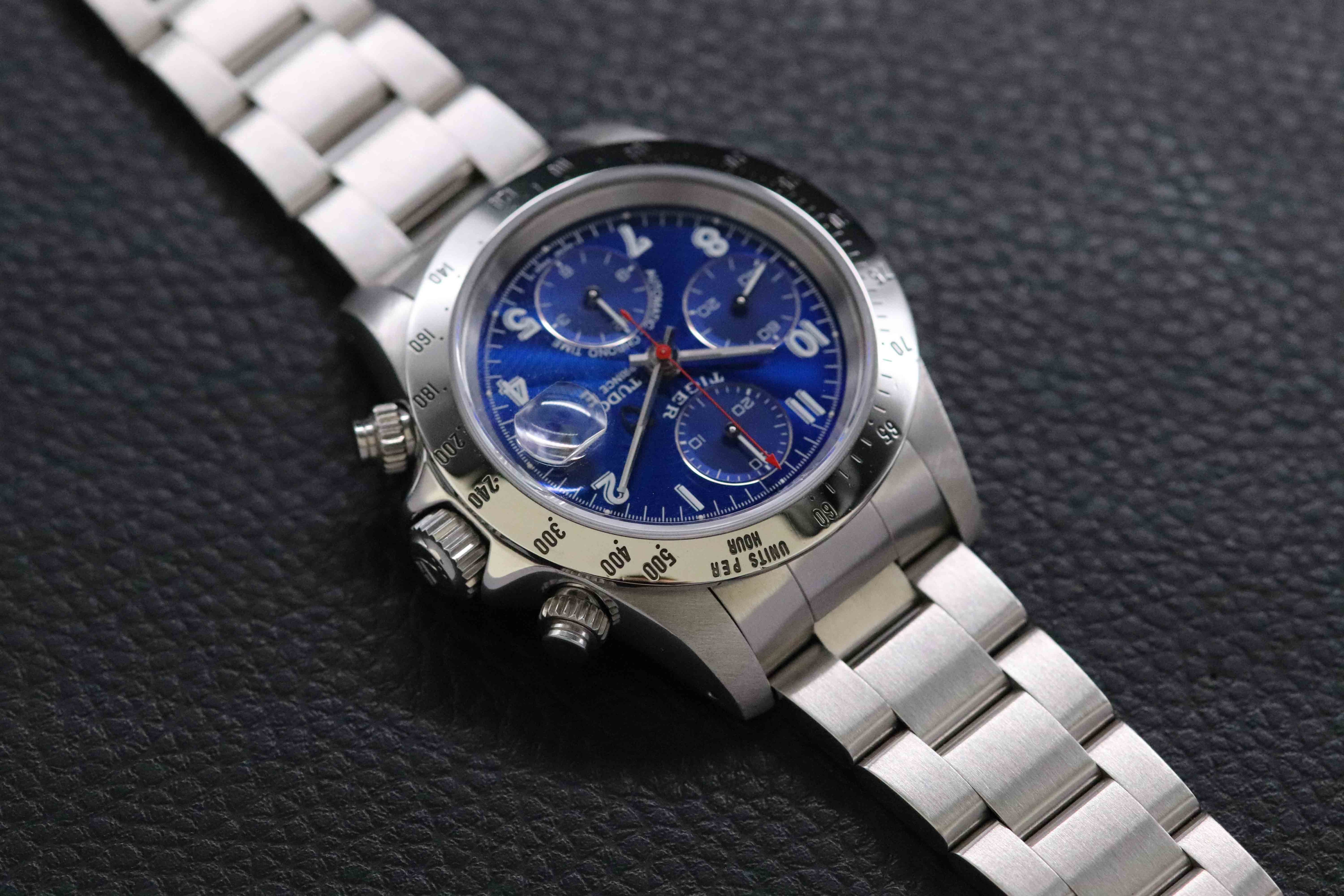 Tudor Oysterdate Small Block 79280 Blue Dial 2000