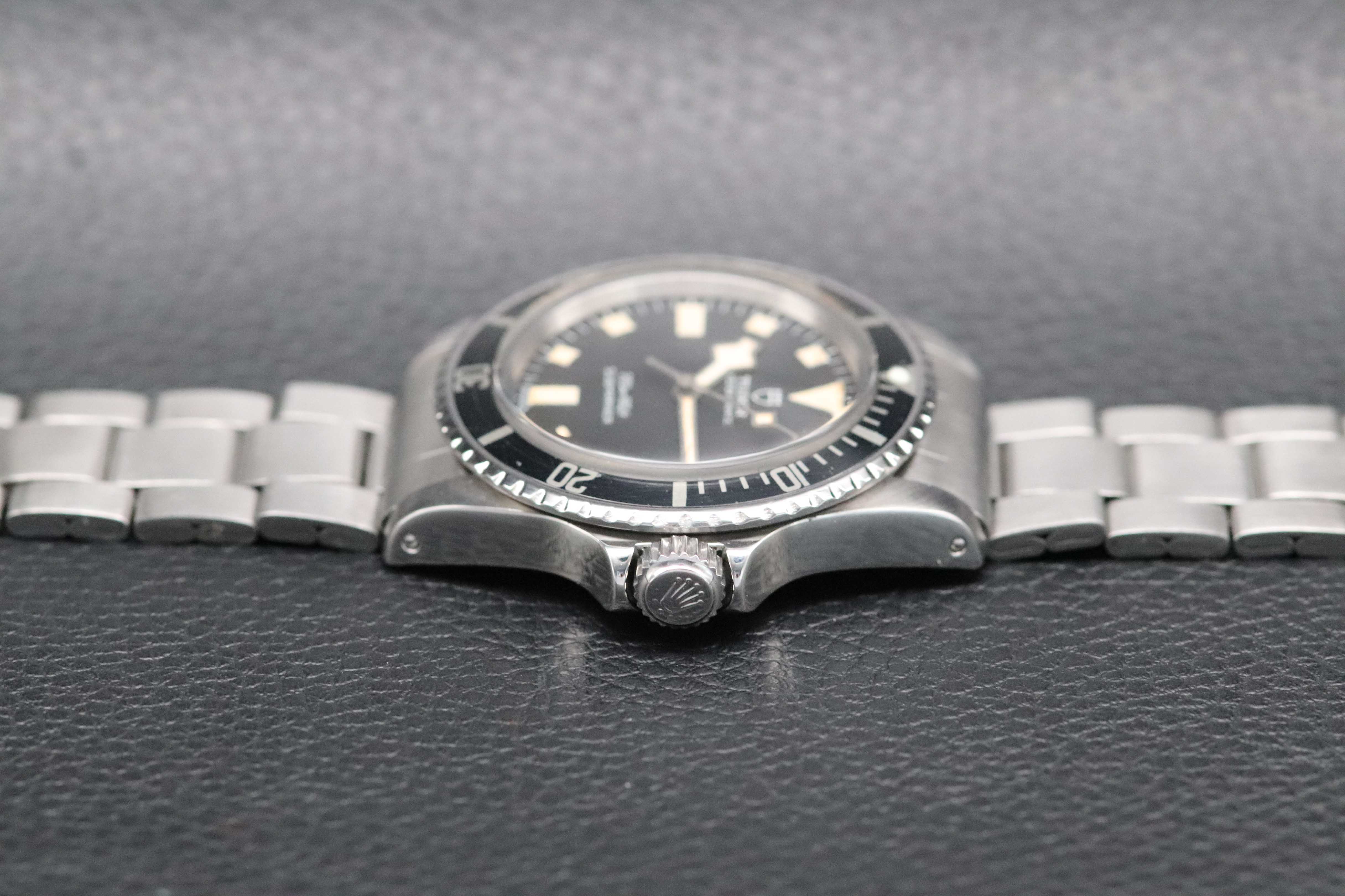 Tudor Submariner 7016 Esfera Negra 1974 Snowflake