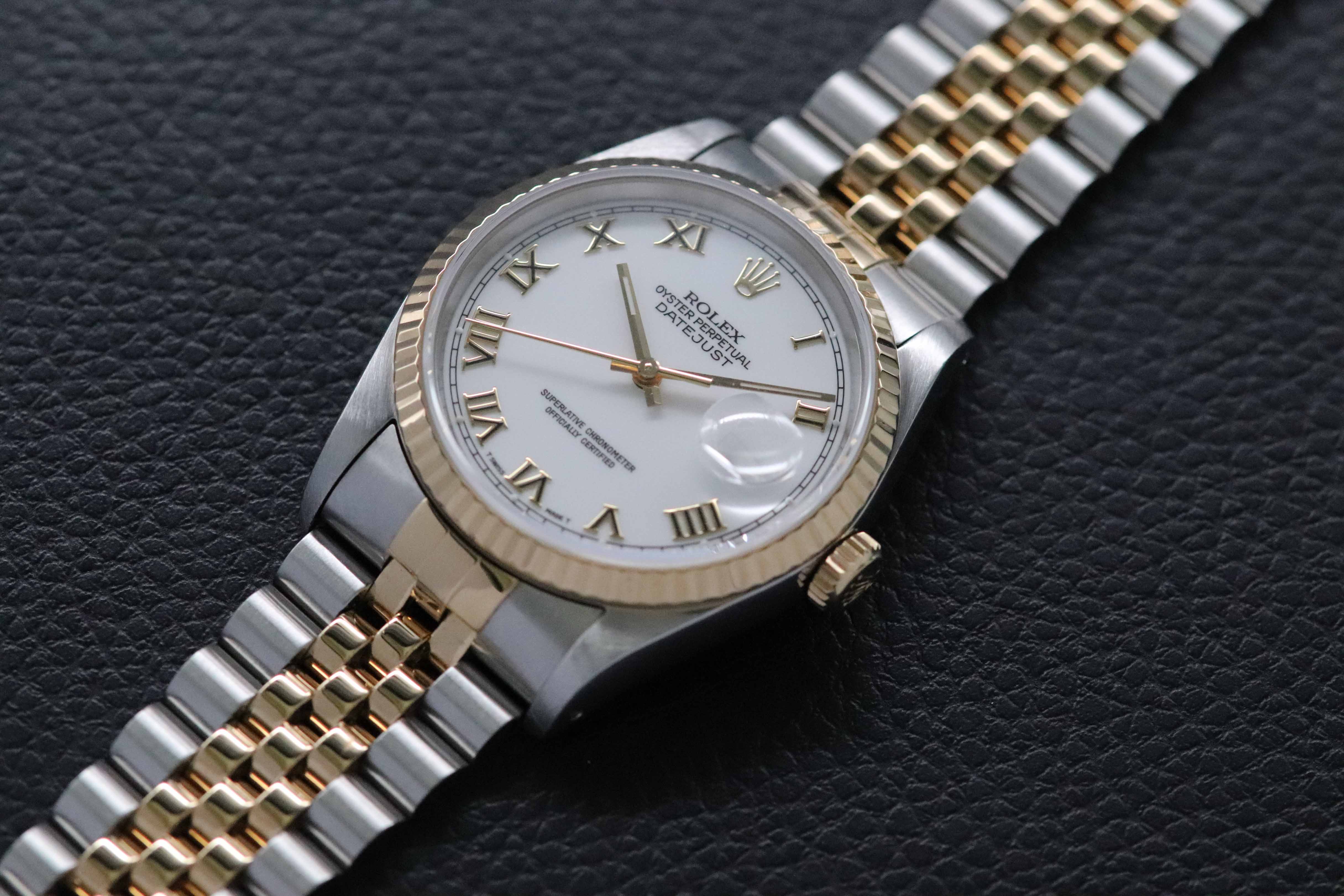 Rolex Datejust 16233 Complete Set, 1993, Box + Papers