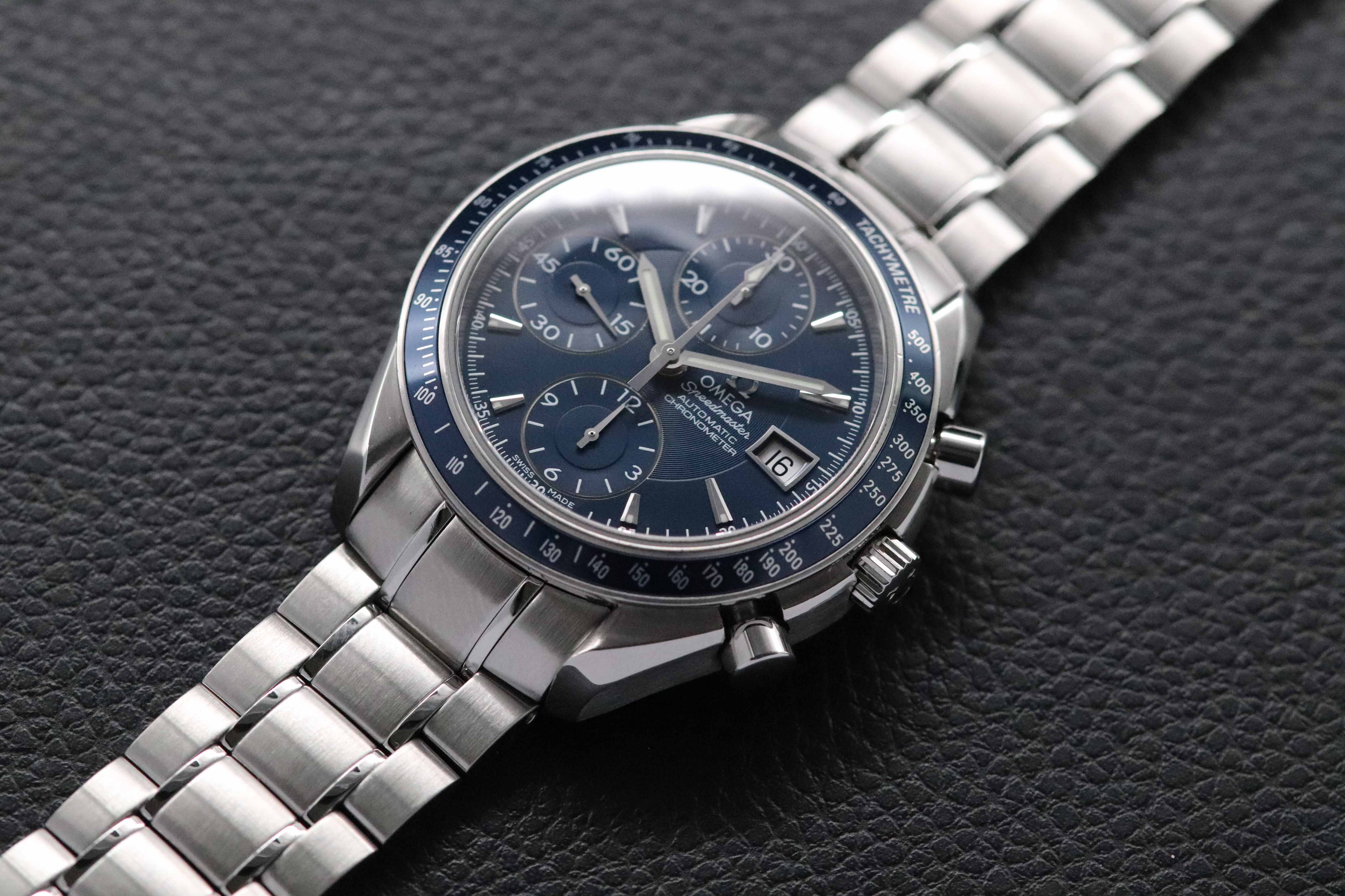 Omega Speedmaster Date 3212.80 FULLSET 2010, scatola e PAPERS