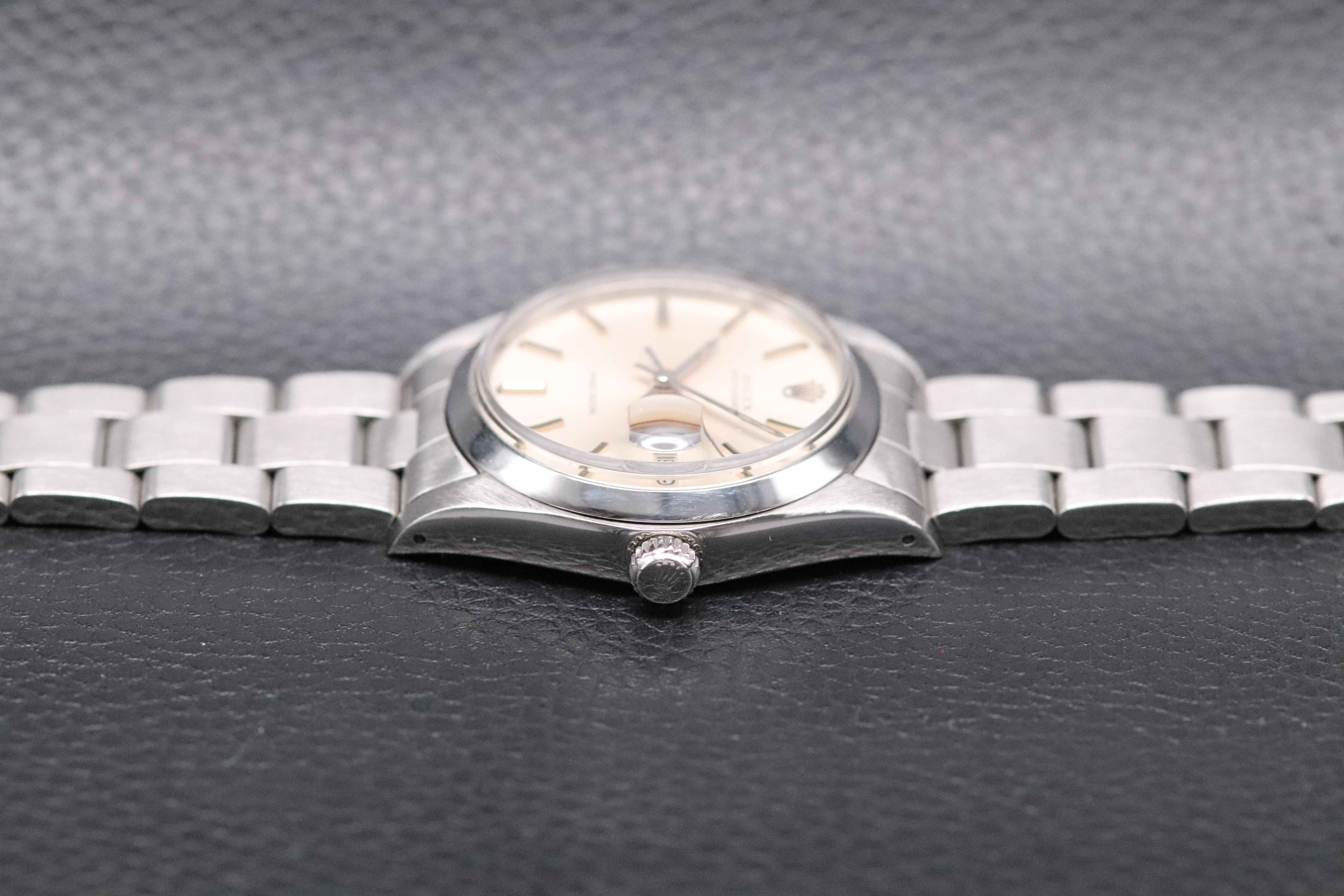 Rolex Oysterdate Precision 6694 Silver Dial 1981