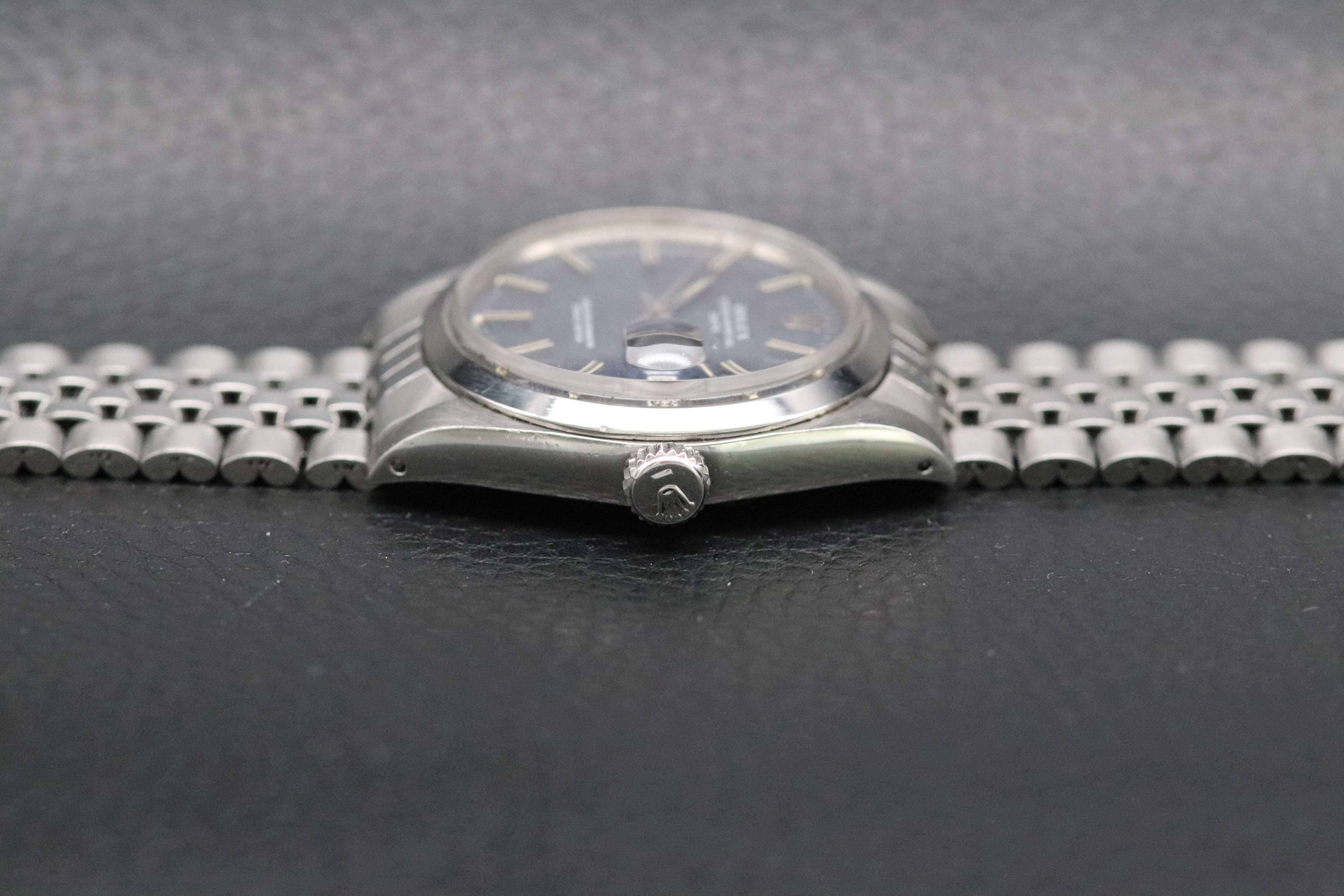 Rolex Date 1500 Blue Dial 1971