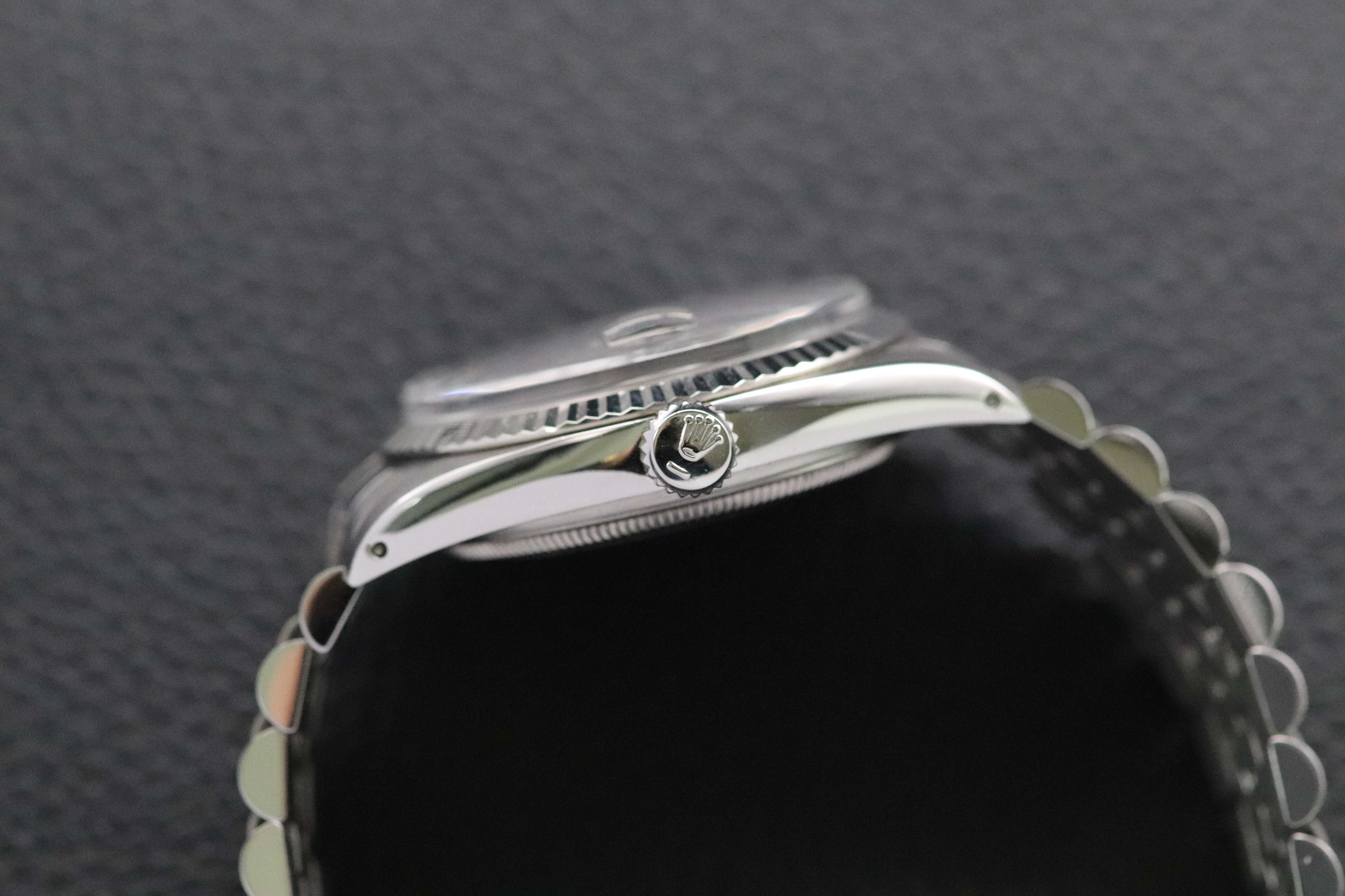 Rolex Datejust 16014 Silver Linen Dial 1979