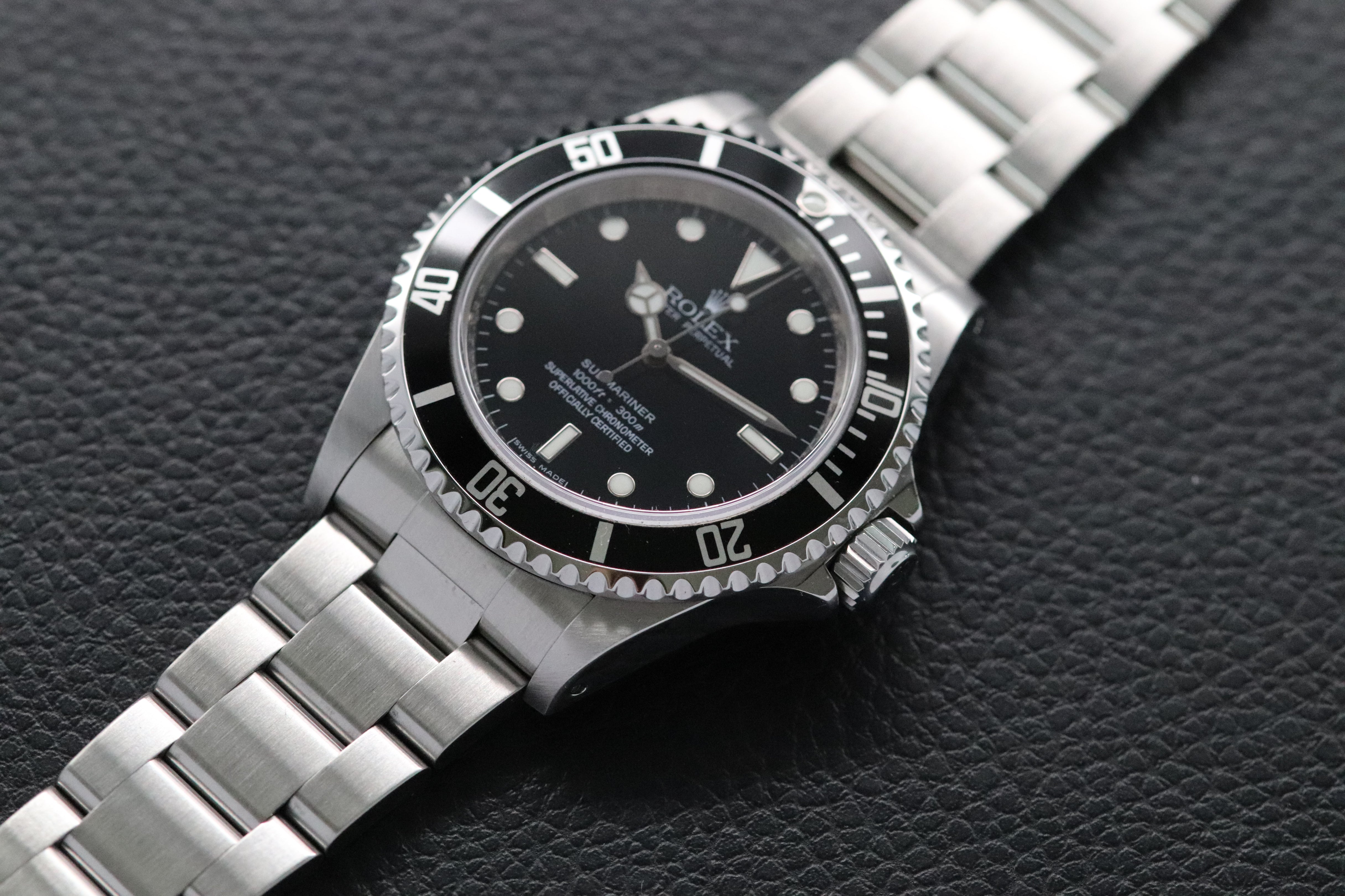 Rolex Submariner 14060M Rehaut Fullset 2013 Scatola+carteggiatura