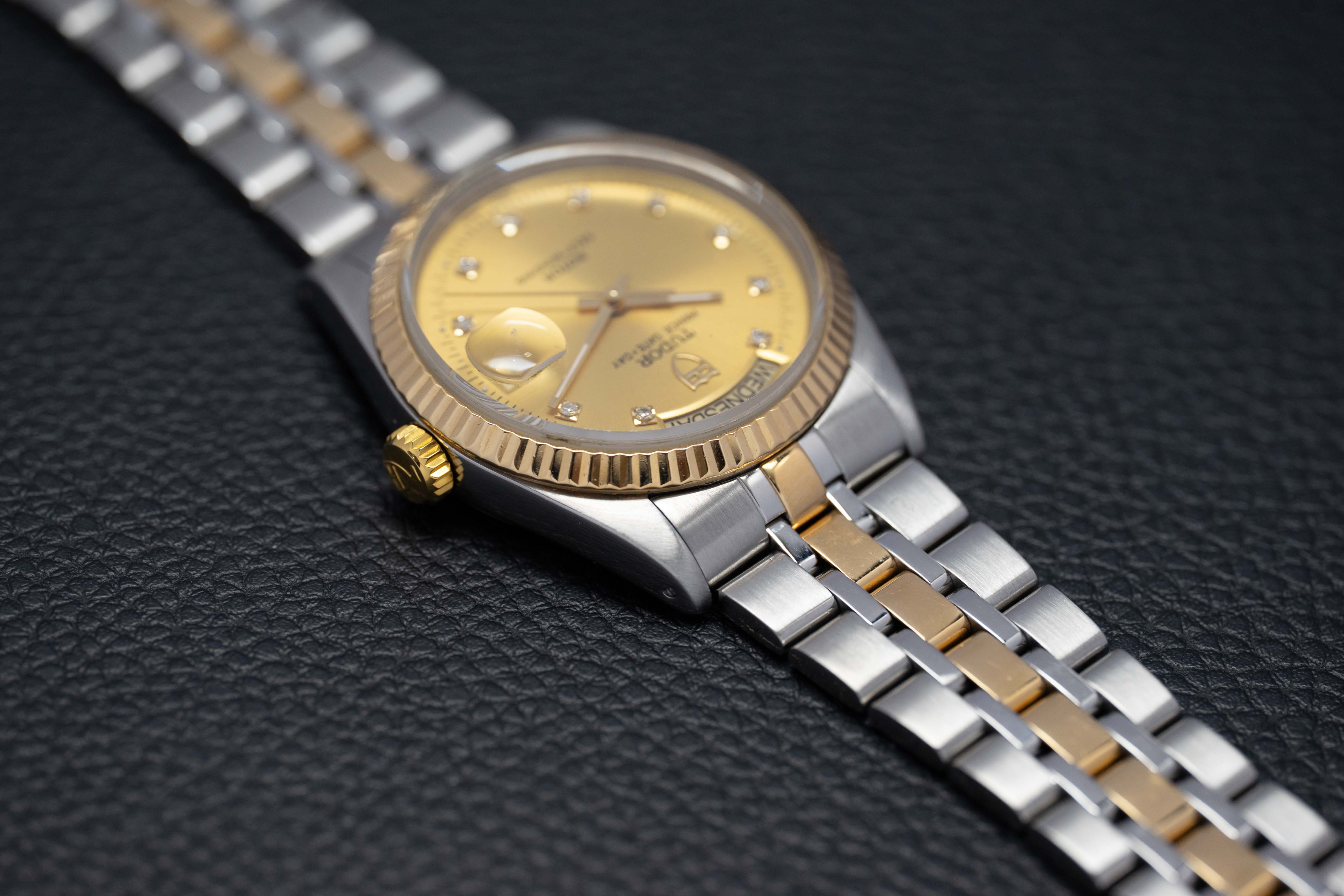 Tudor Prince Day Date 76213 Diamonds 2001