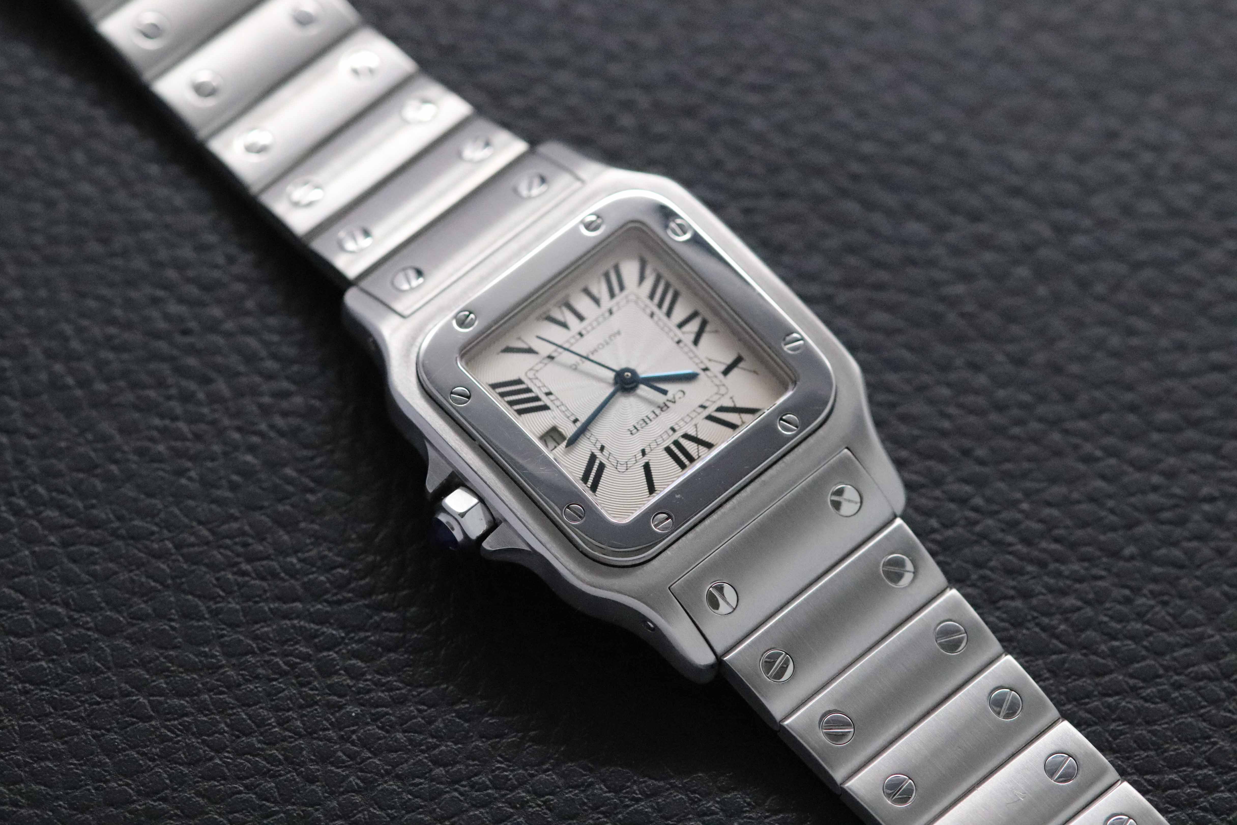 Cartier Santos Galbée 2319 White Dial 2004