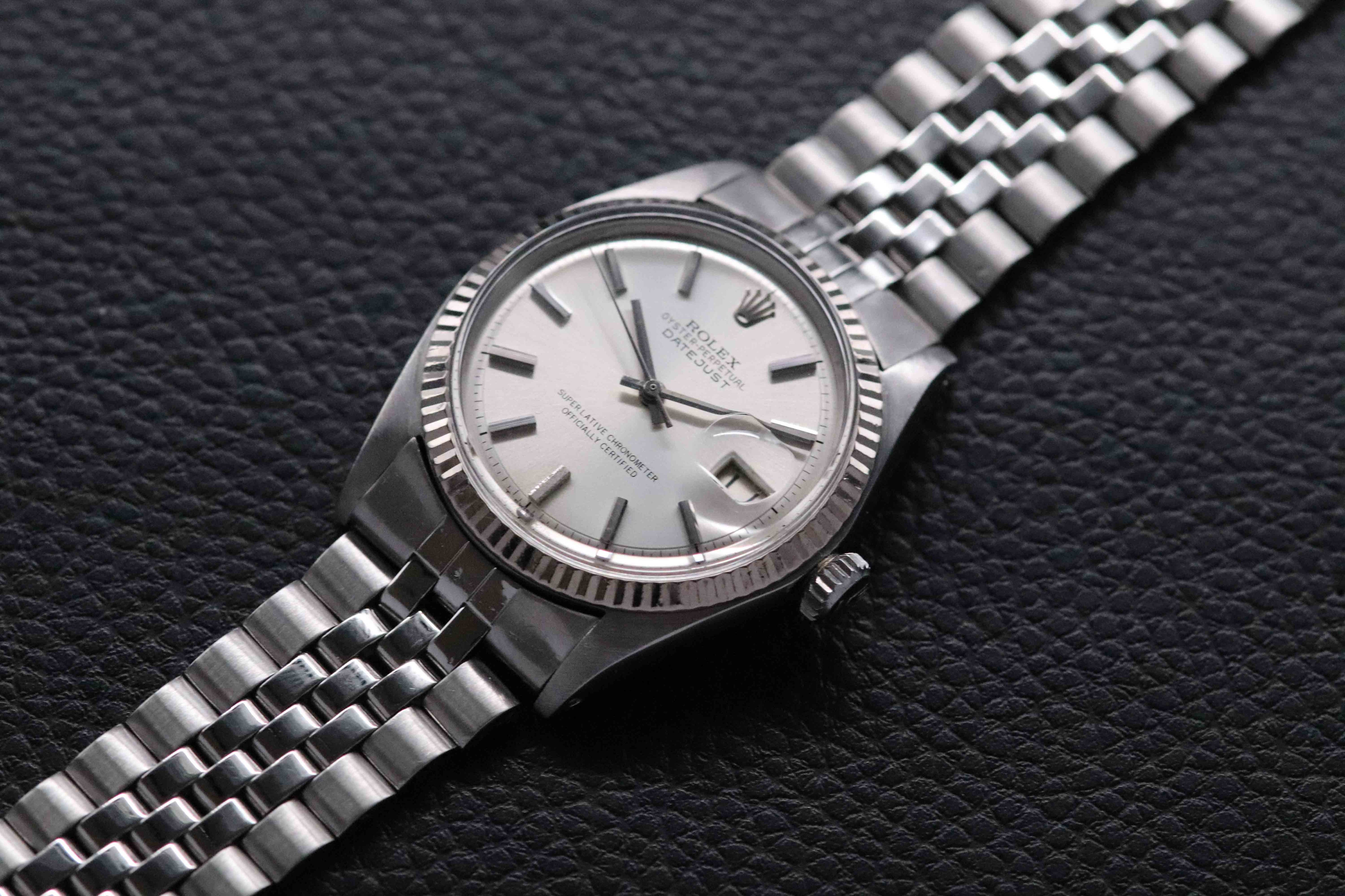 Rolex Datejust 1601 Silver Dial 1970