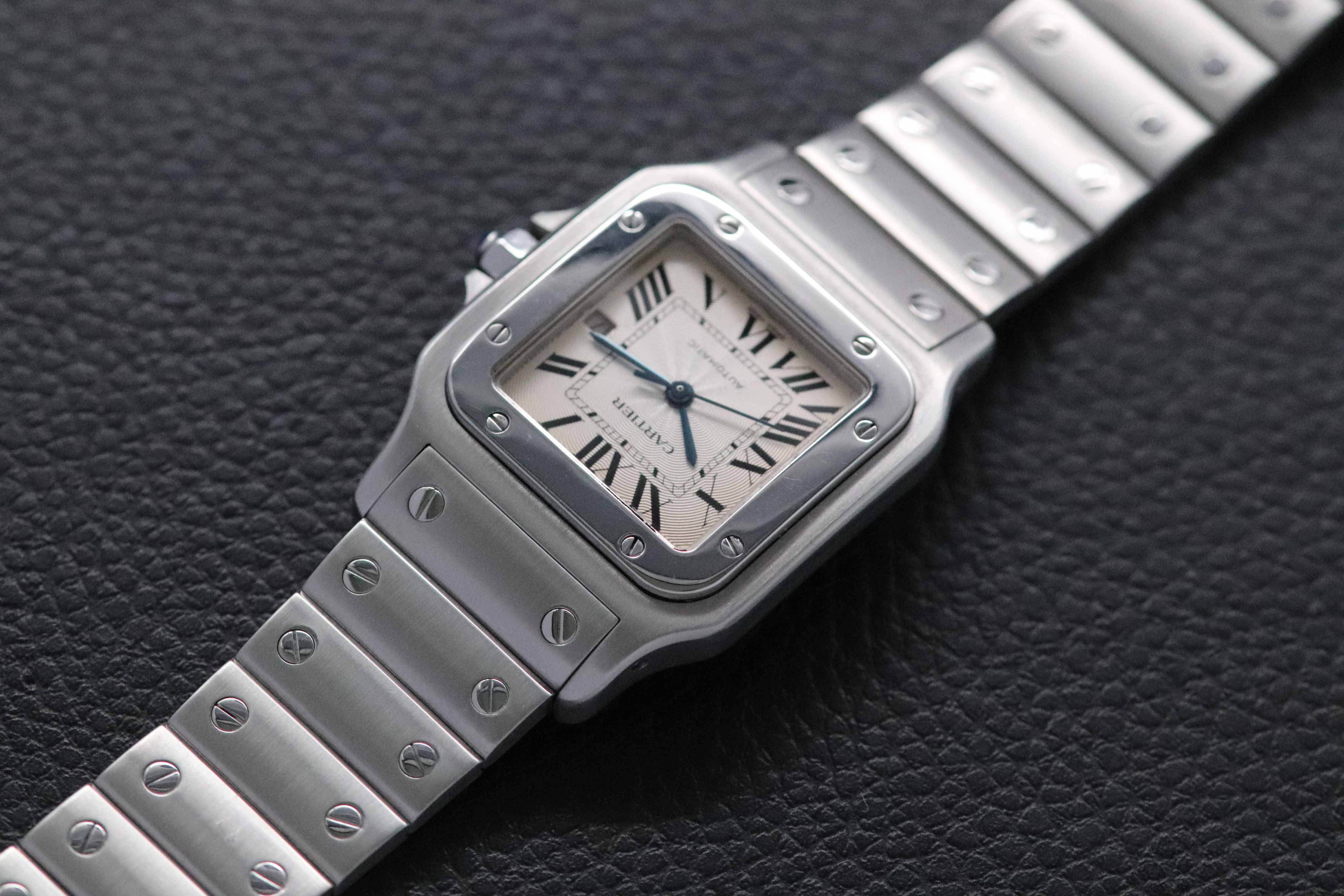 Cartier Santos Galbée 2319 White Dial 2004