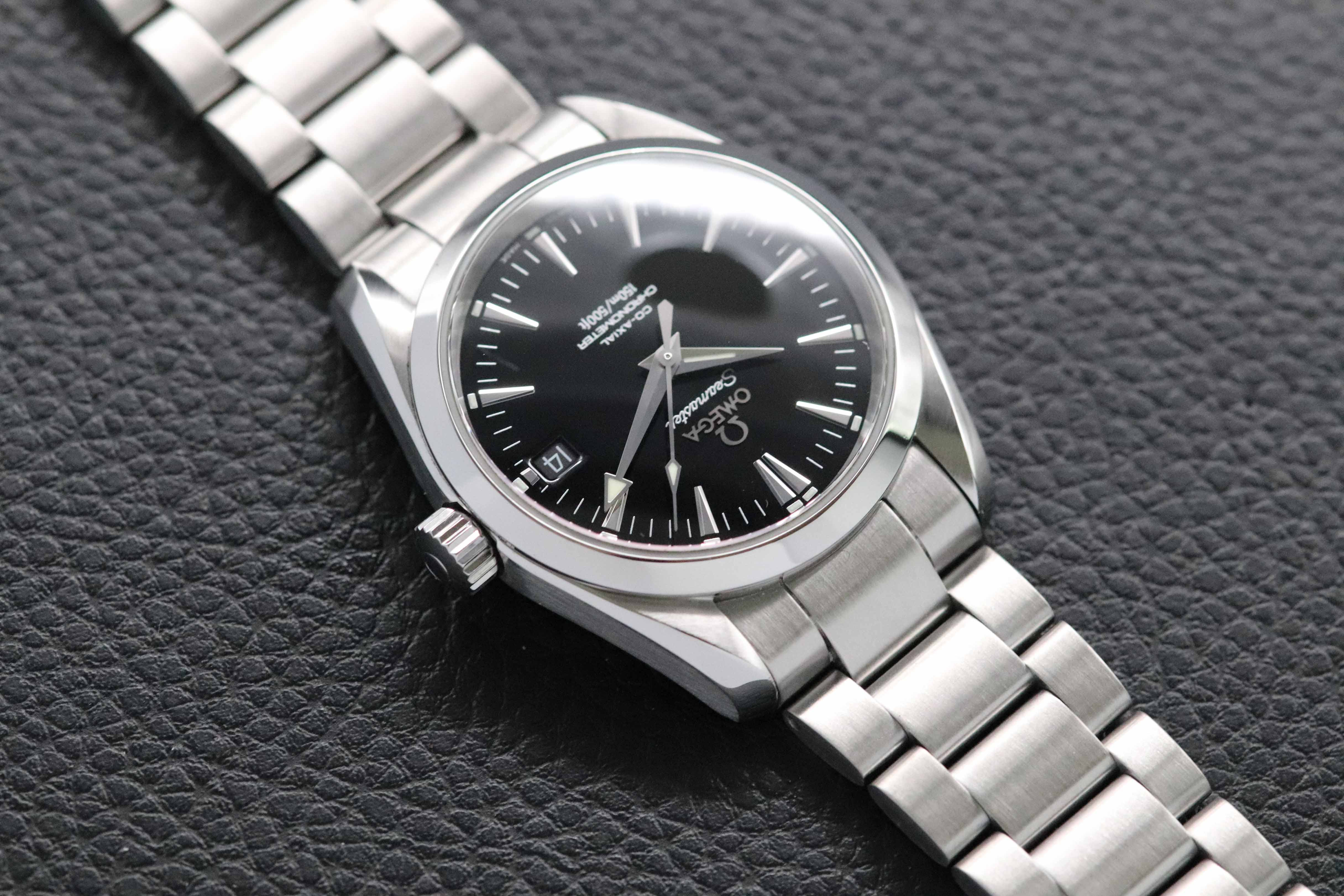 Omega Seamaster Aqua Terra 2504.50 cadran noir 2006