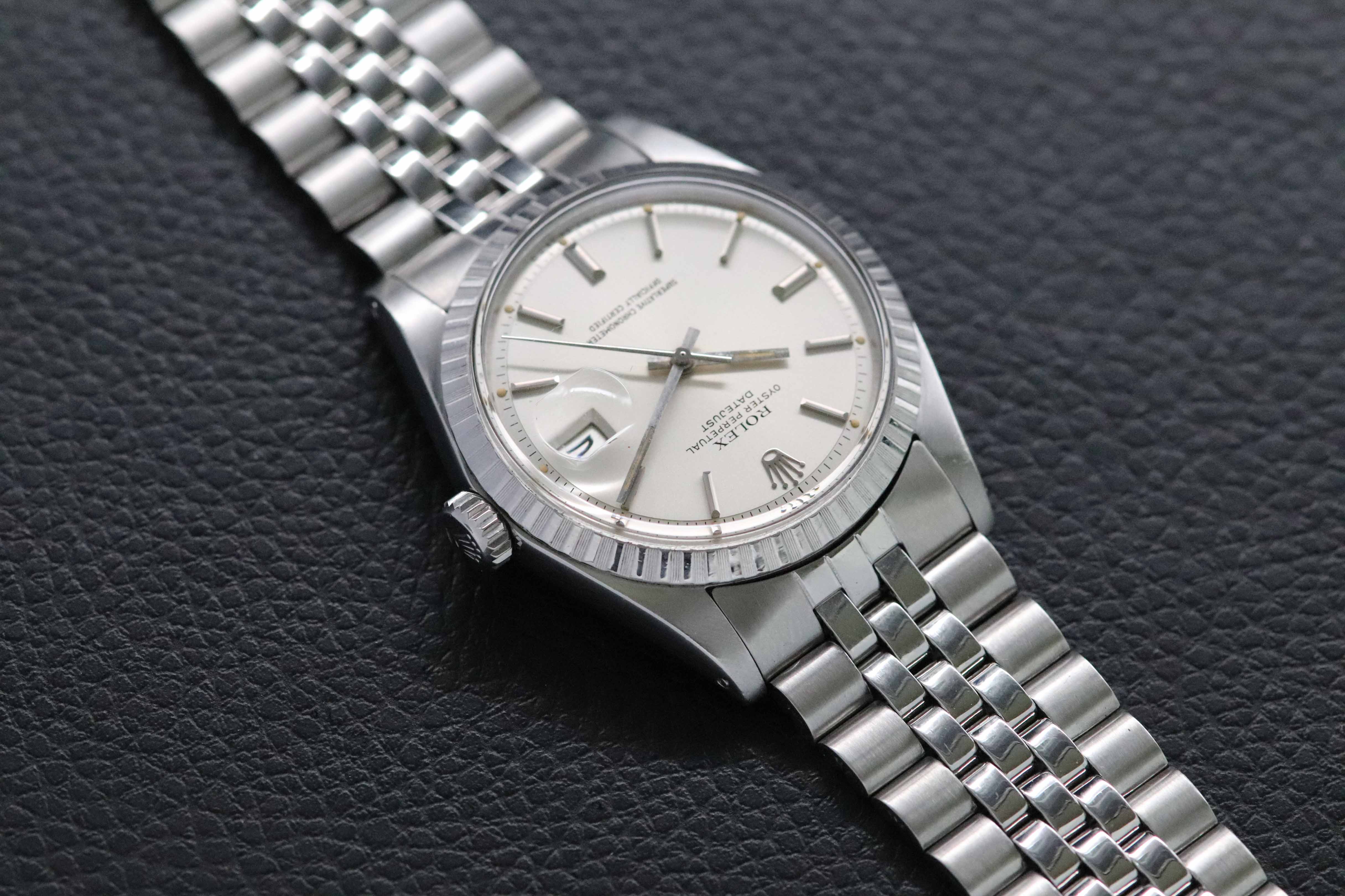Rolex Datejust 1603 Esfera Plata 1973