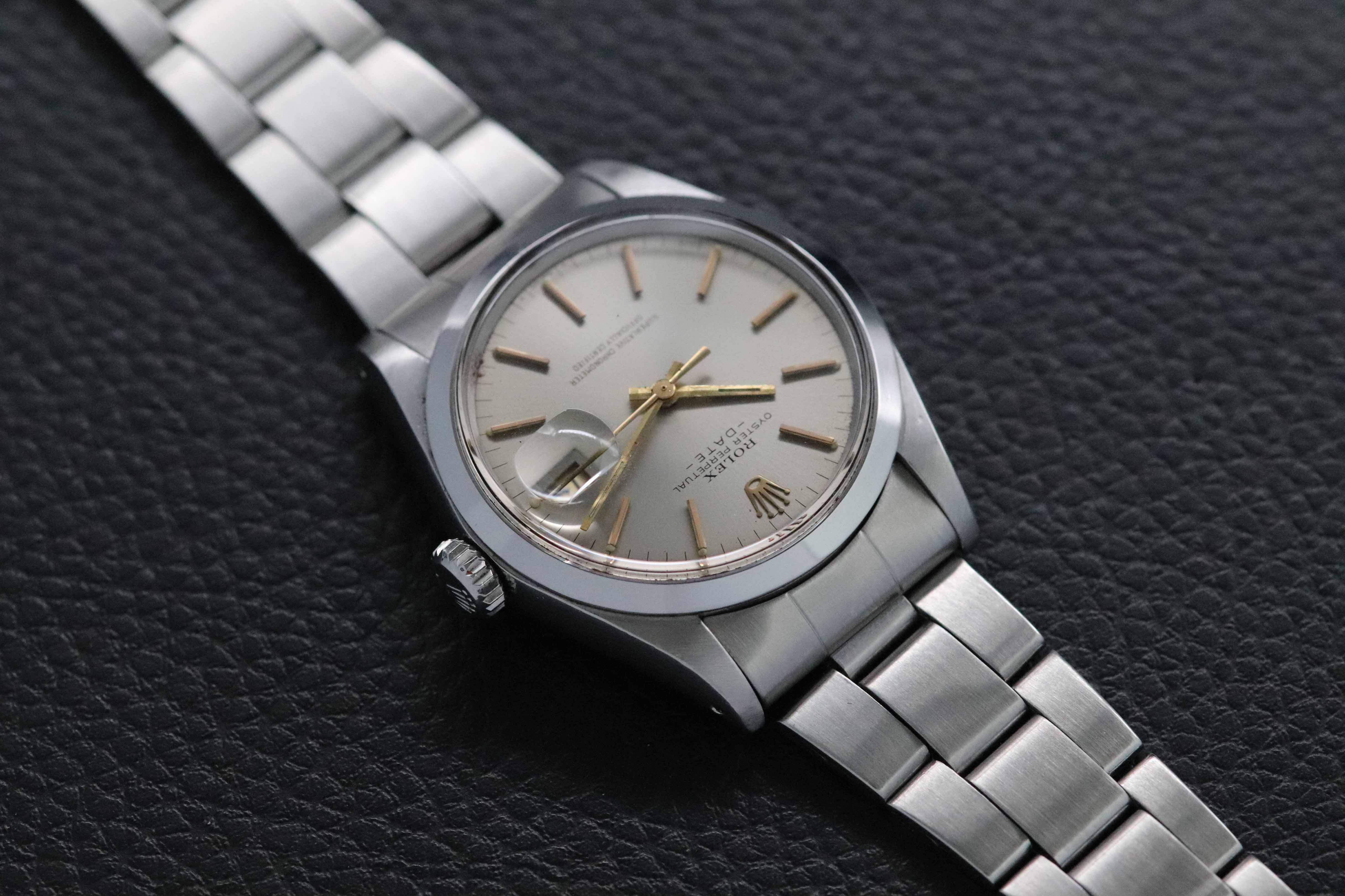 Rolex Date 1500 Grey Dial 1971