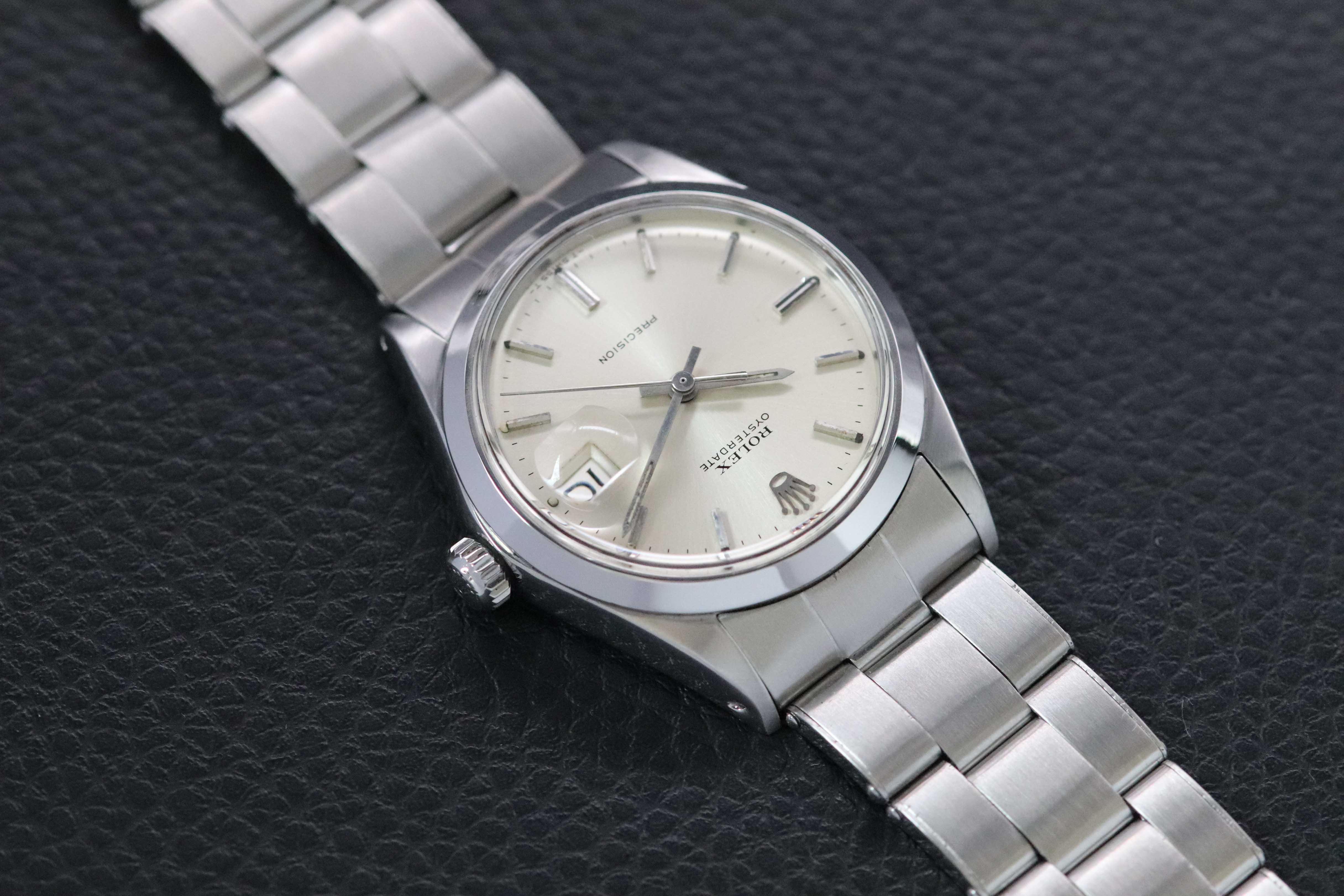Rolex Oysterdate 6694 Silver Dial 1973
