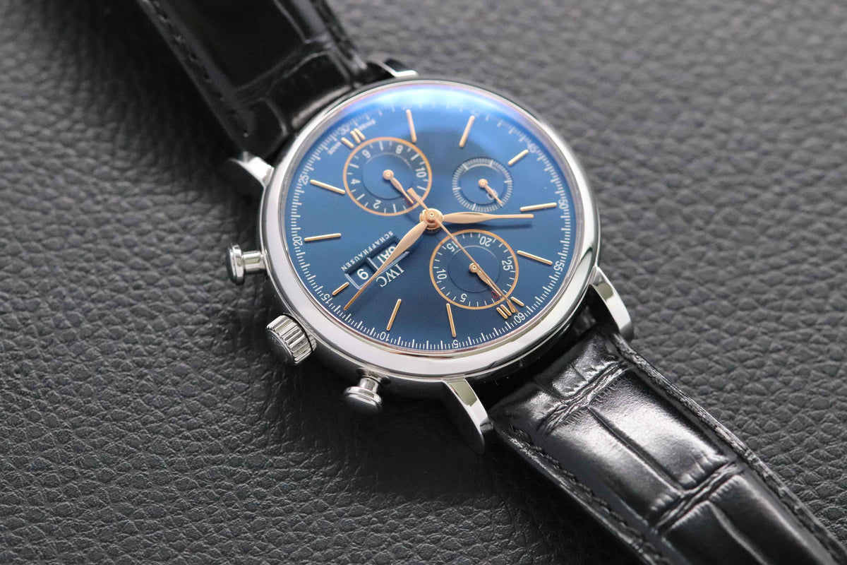 IWC Portofino Chronograph IW391036 Fullset 2020 Box+Papers