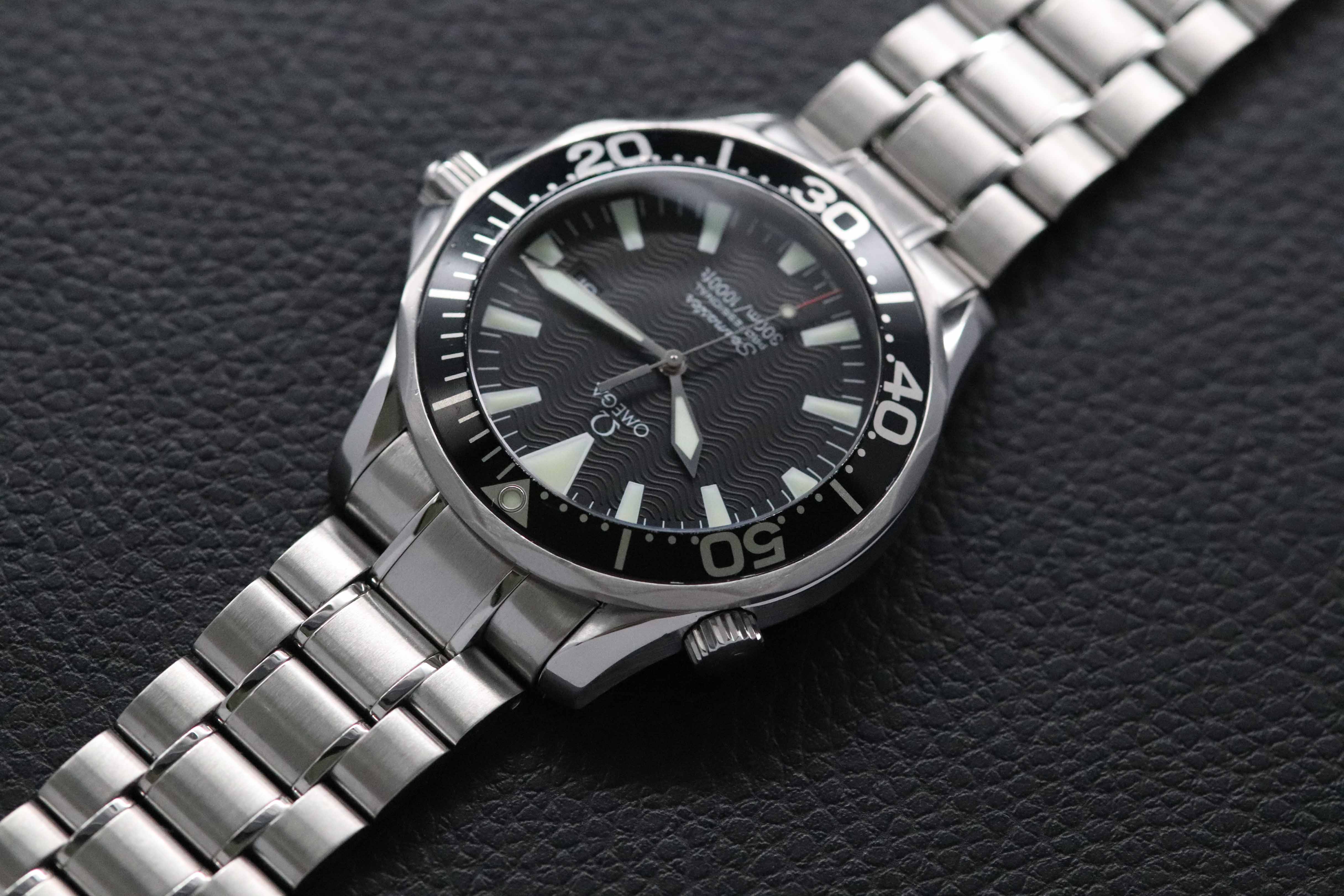 Omega Seamaster Diver 300 2264.50 Esfera Negra 1998