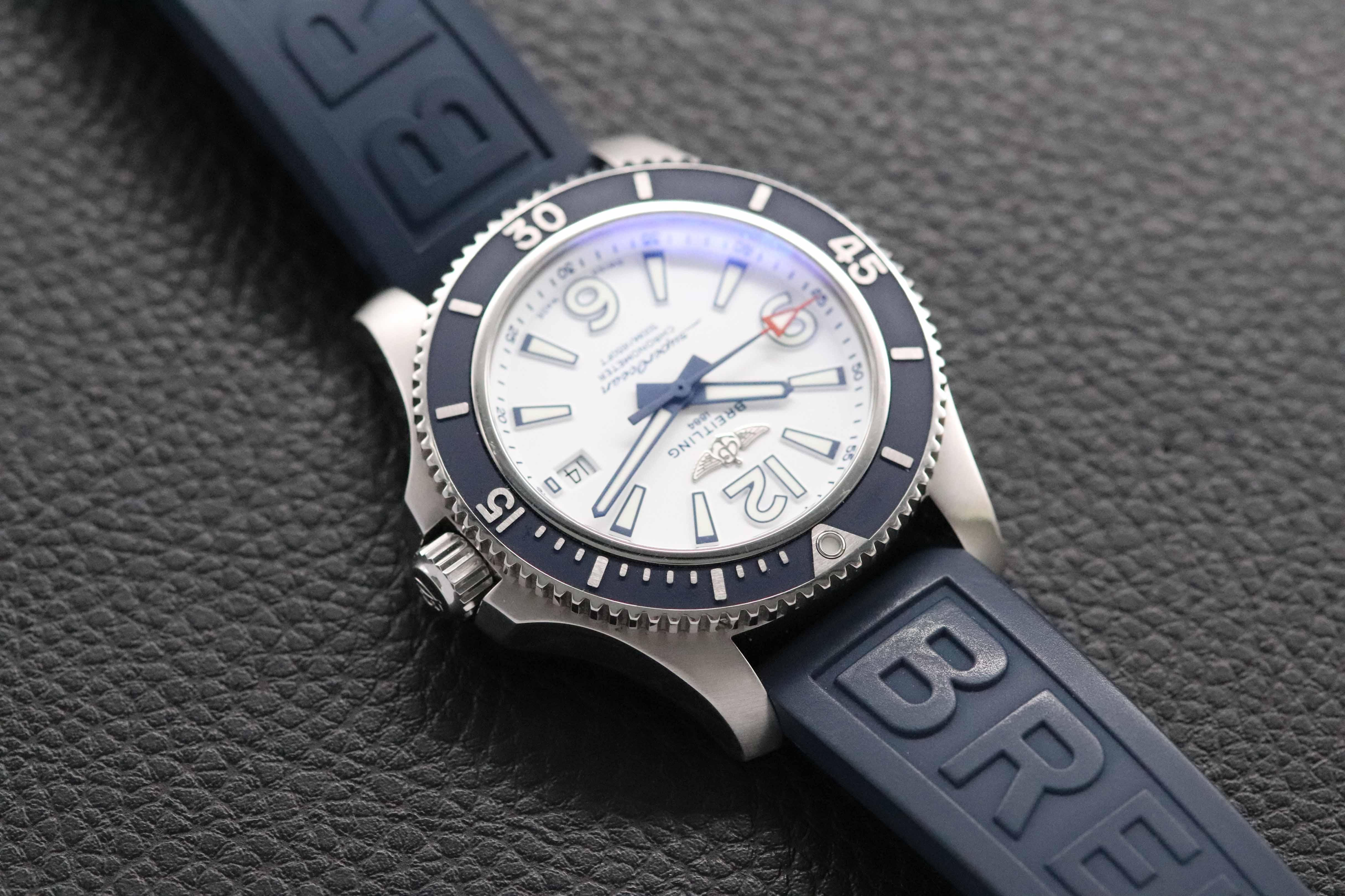 Breitling Superocean 42 A17366 Blue Papers 2020