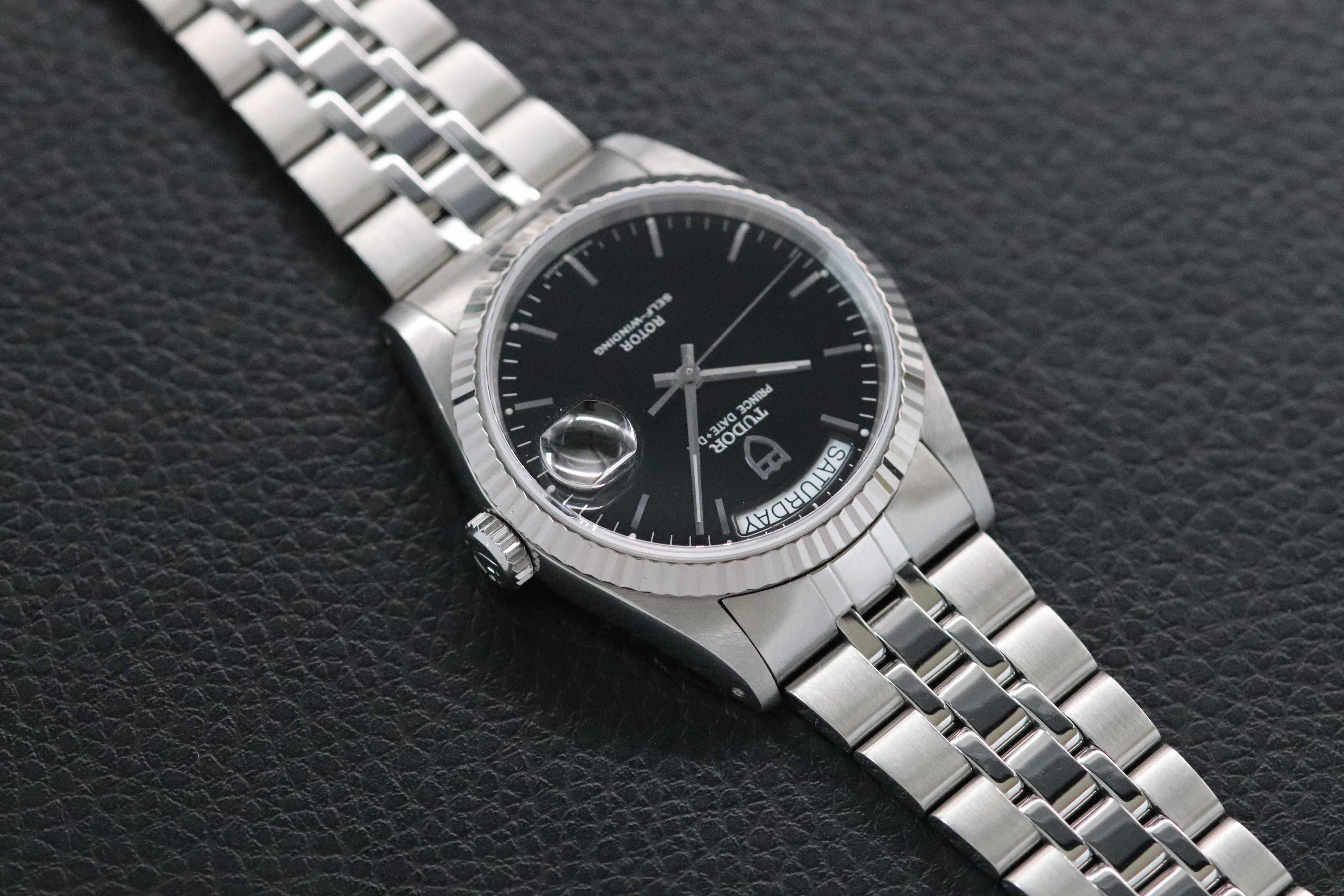 Tudor Prince Date-Day 76214 Black Dial 2009