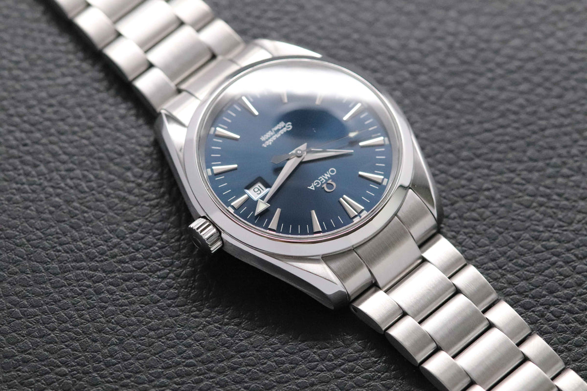 Omega Seamaster Aqua Terra 2517.80 Blue Dial 1998