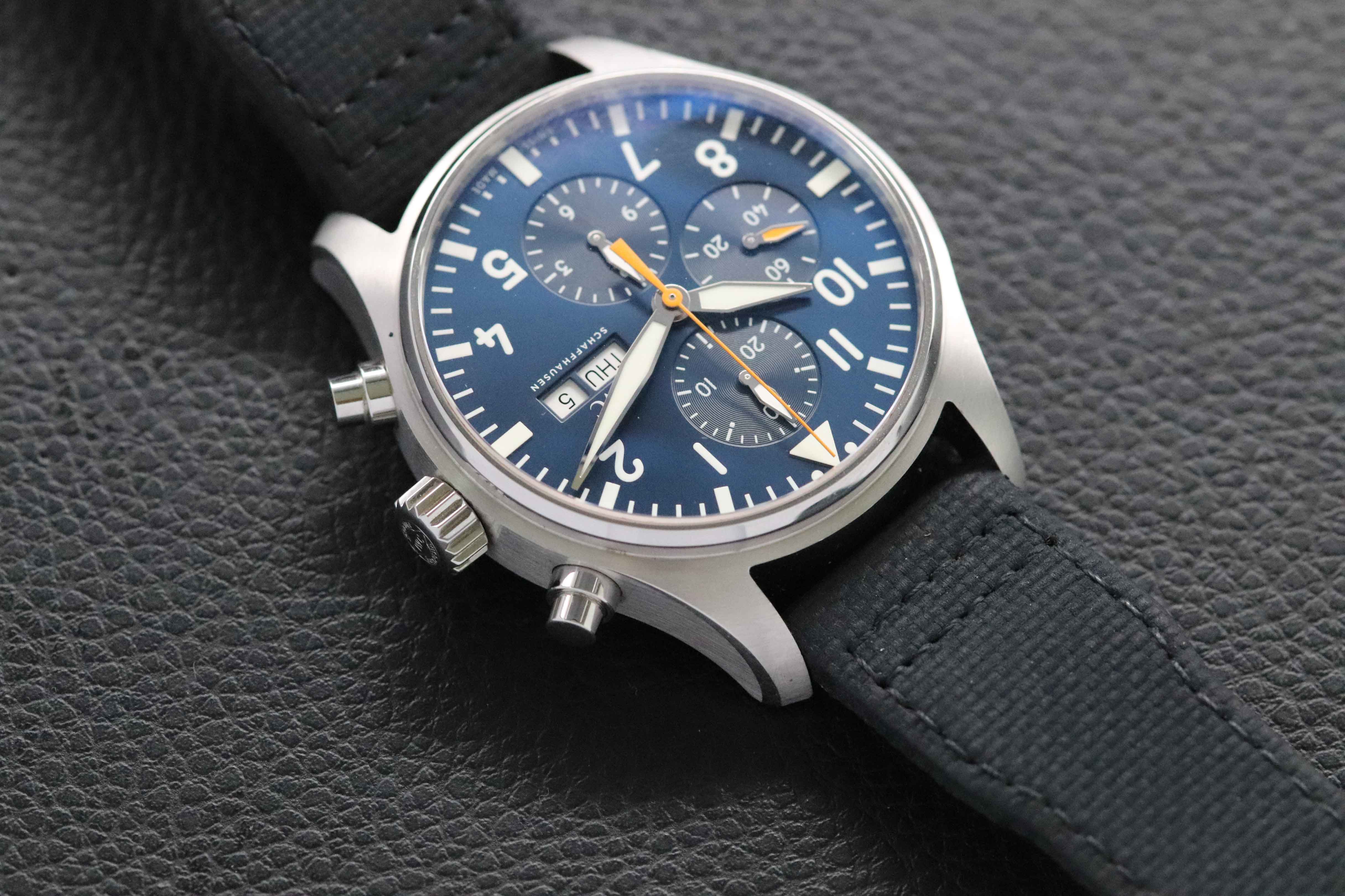 Orologio da pilota IWC Cronografo IW377729 FULLSET 2021 con scatola e PAPERS