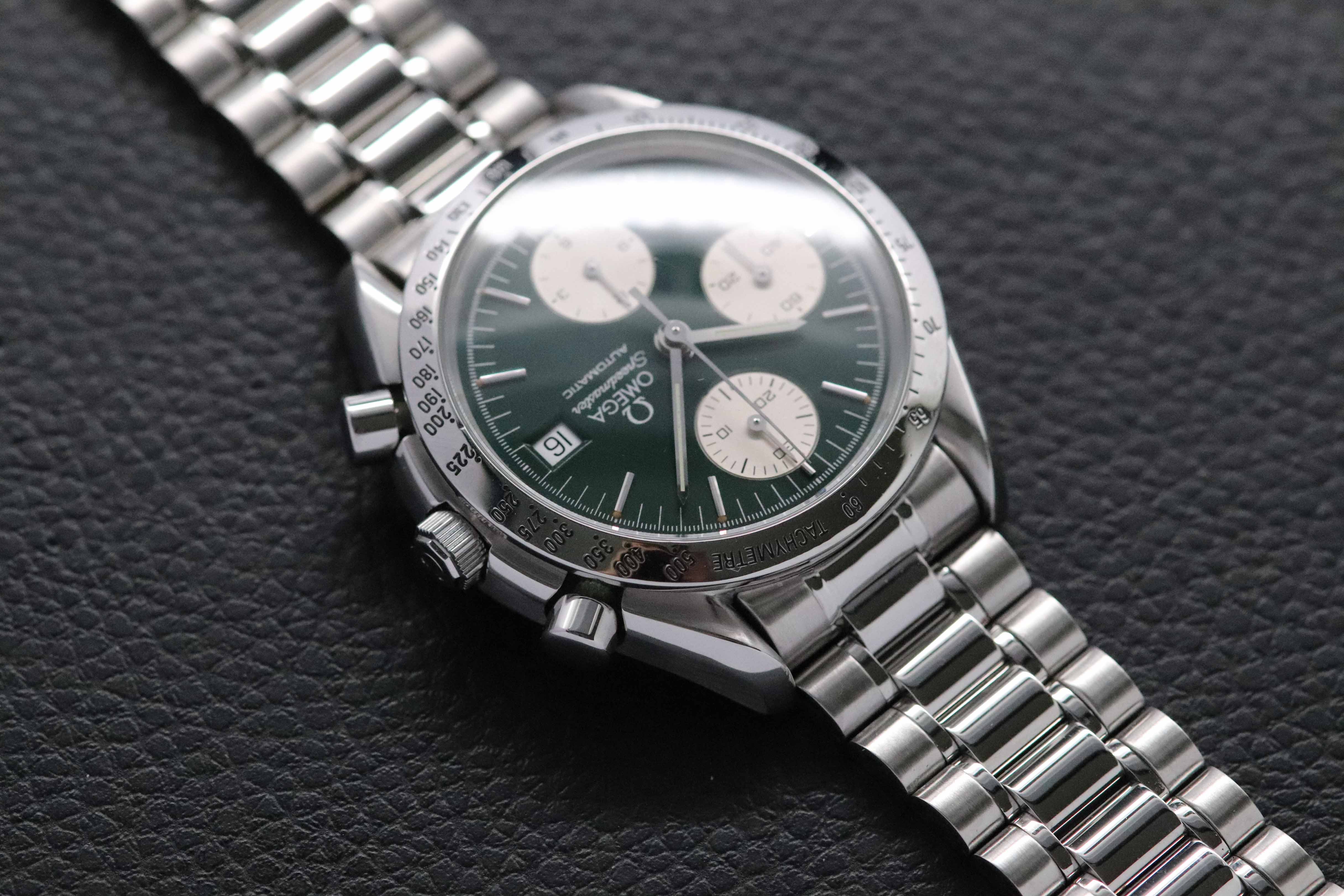 Omega Speedmaster Date 3511.70 Green Dial 1995
