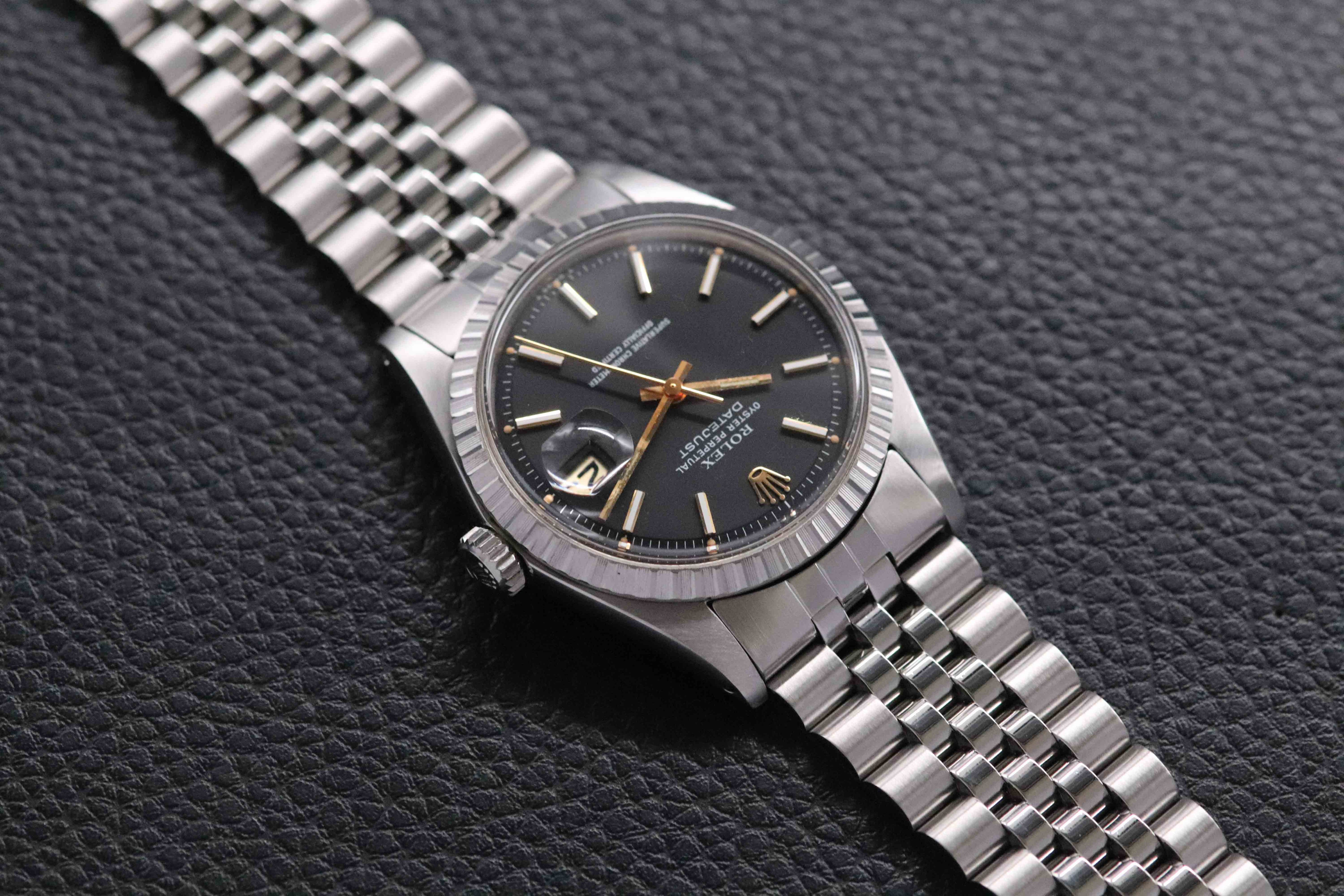 Rolex Datejust 1603 Black Dial 1975
