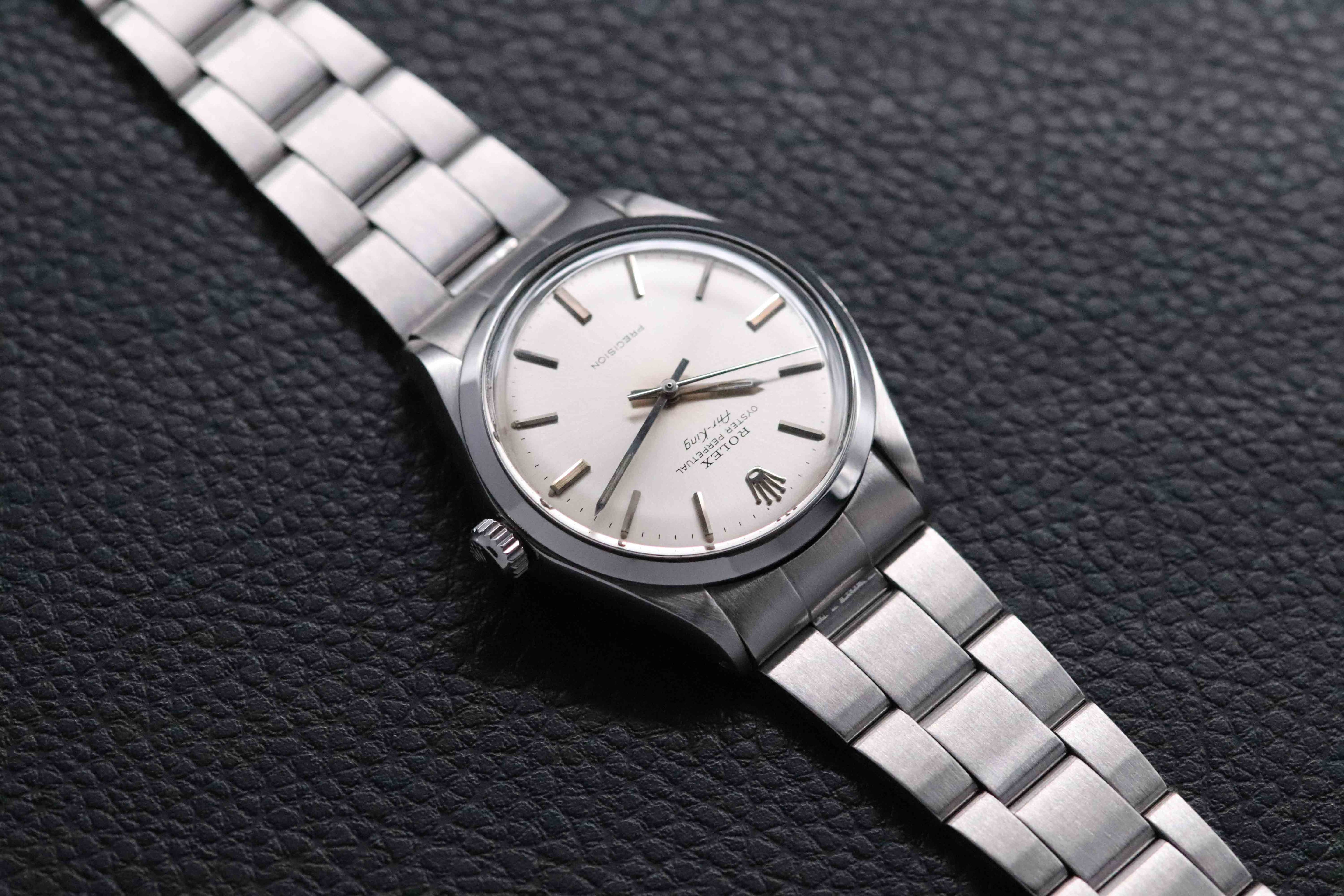 Rolex Air-King 5500 Silver Dial 1971