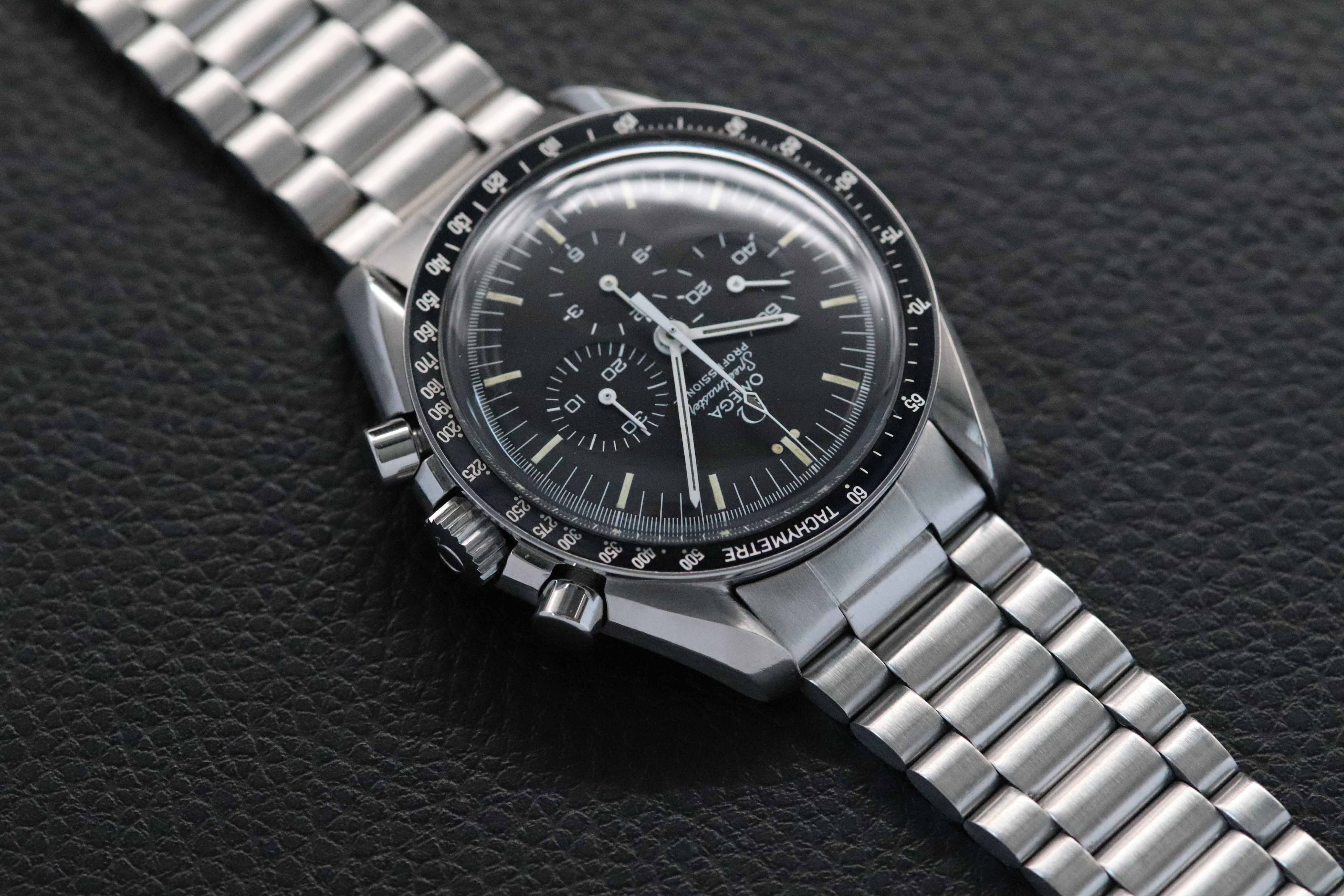 Omega Speedmaster Professional Moonwatch 145.0022 Black Dial 1984
