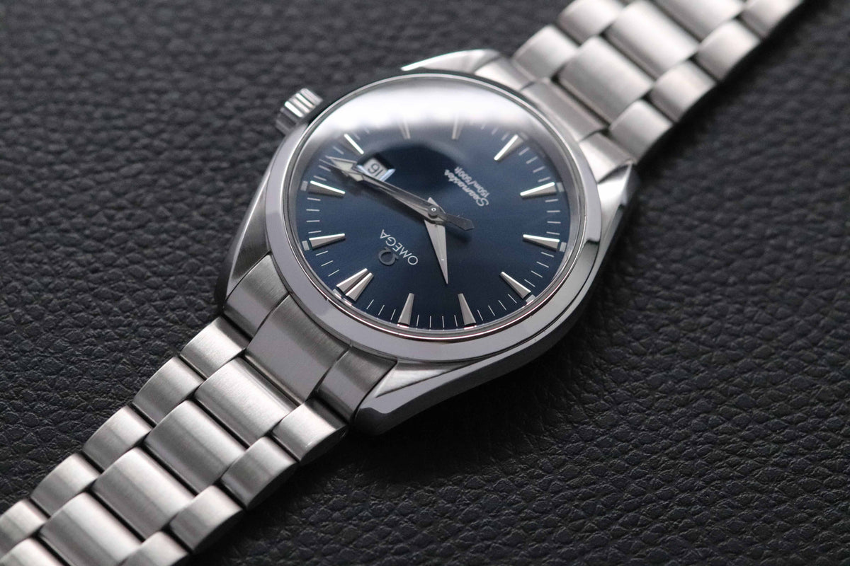 Omega Seamaster Aqua Terra 2517.80 Blue Dial 1998