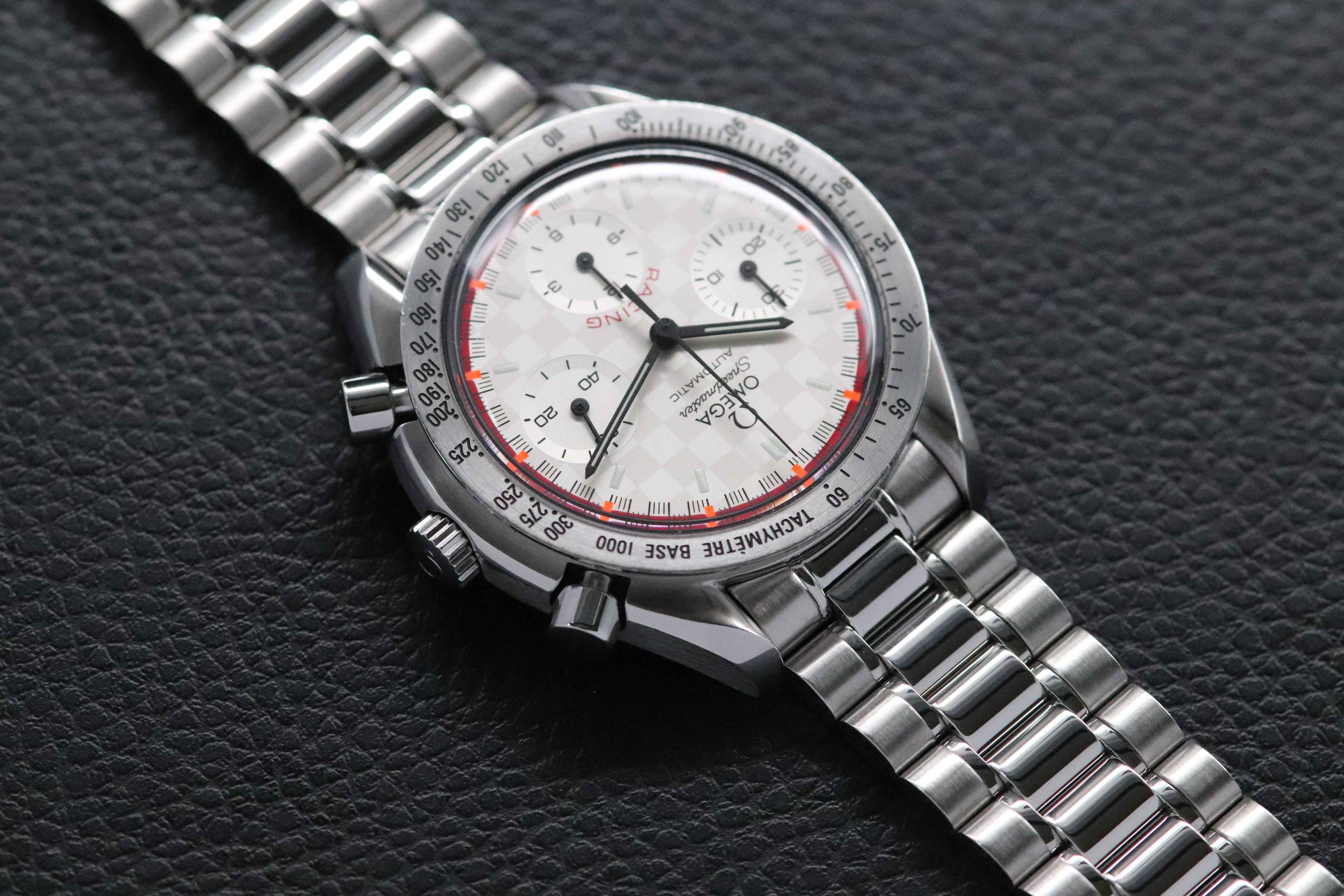 Omega Speedmaster Racing Michael Schumacher 3517.30 FULLSET 2001 Scatola + PAPERS